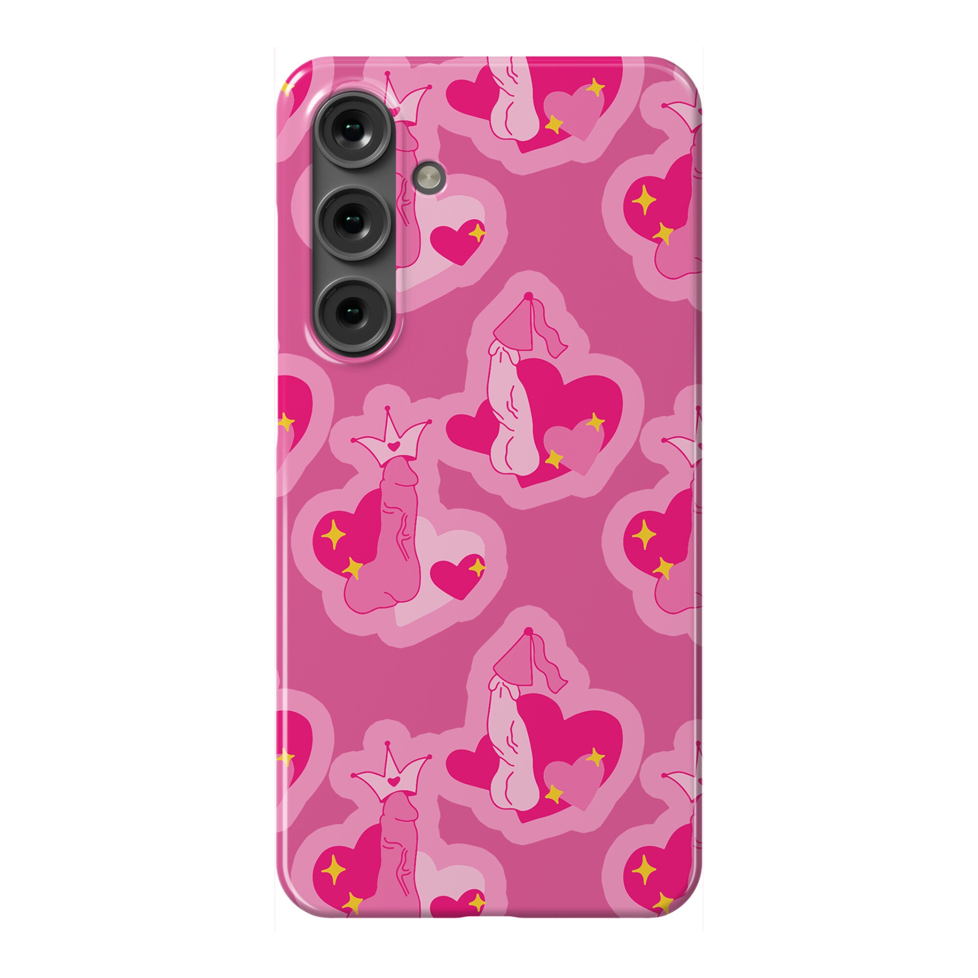 Princess Penis Pattern Phone Case