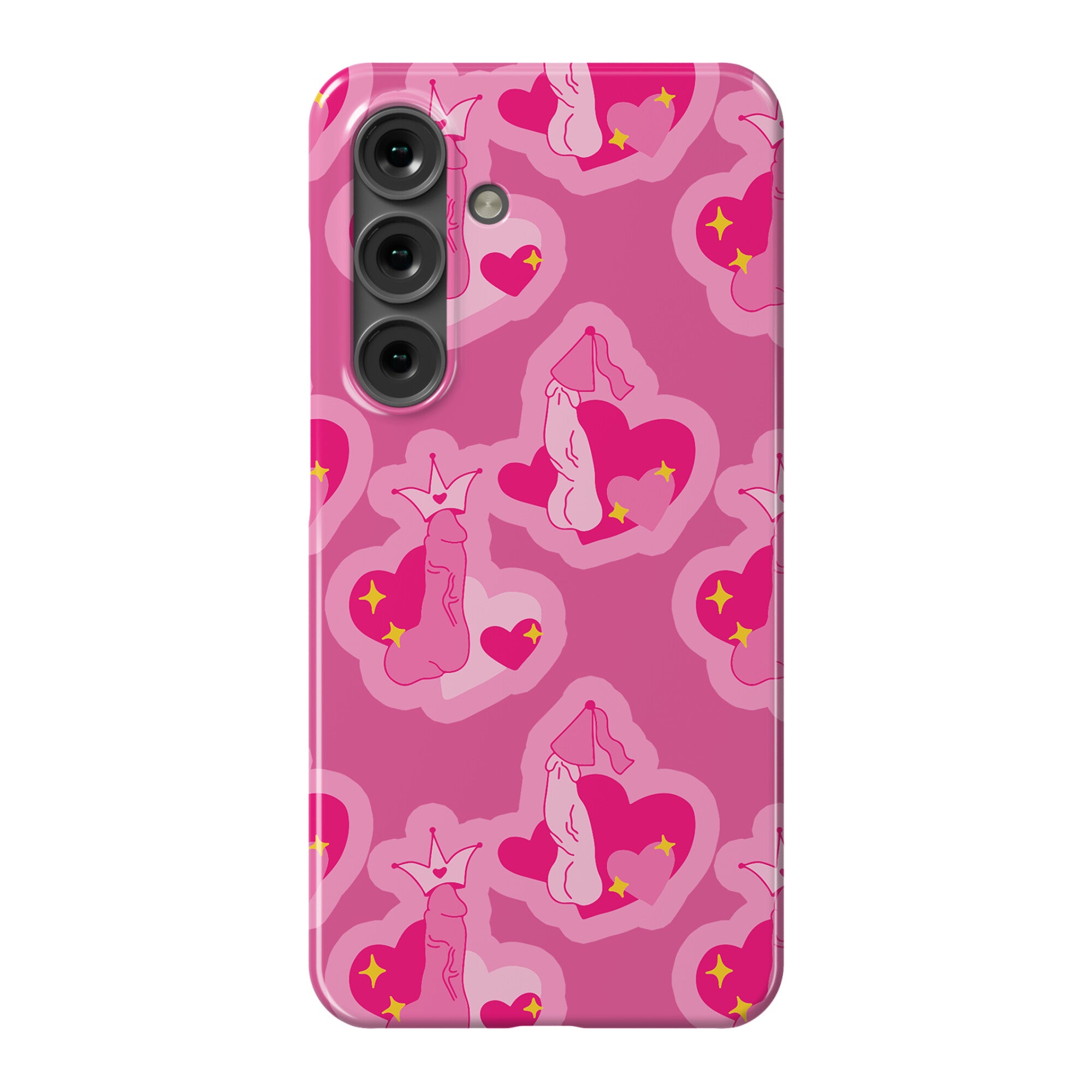 Princess Penis Pattern Phone Case