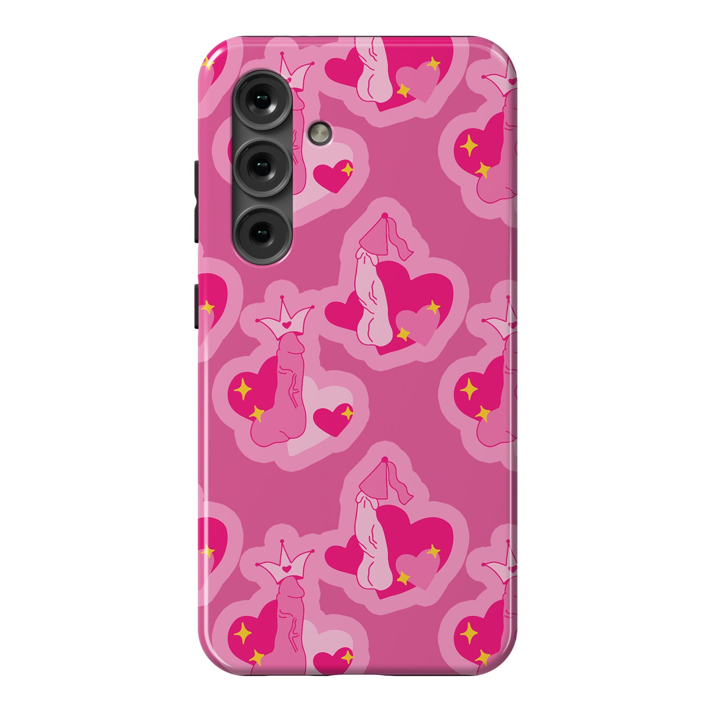 Princess Penis Pattern Phone Case