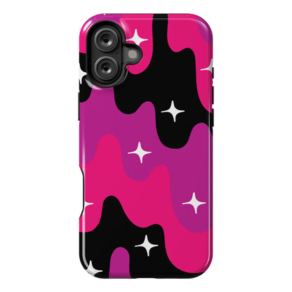 Euphoric Sparkle Drip Pattern Phone Case