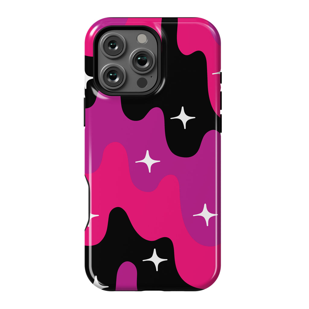 Euphoric Sparkle Drip Pattern Phone Case