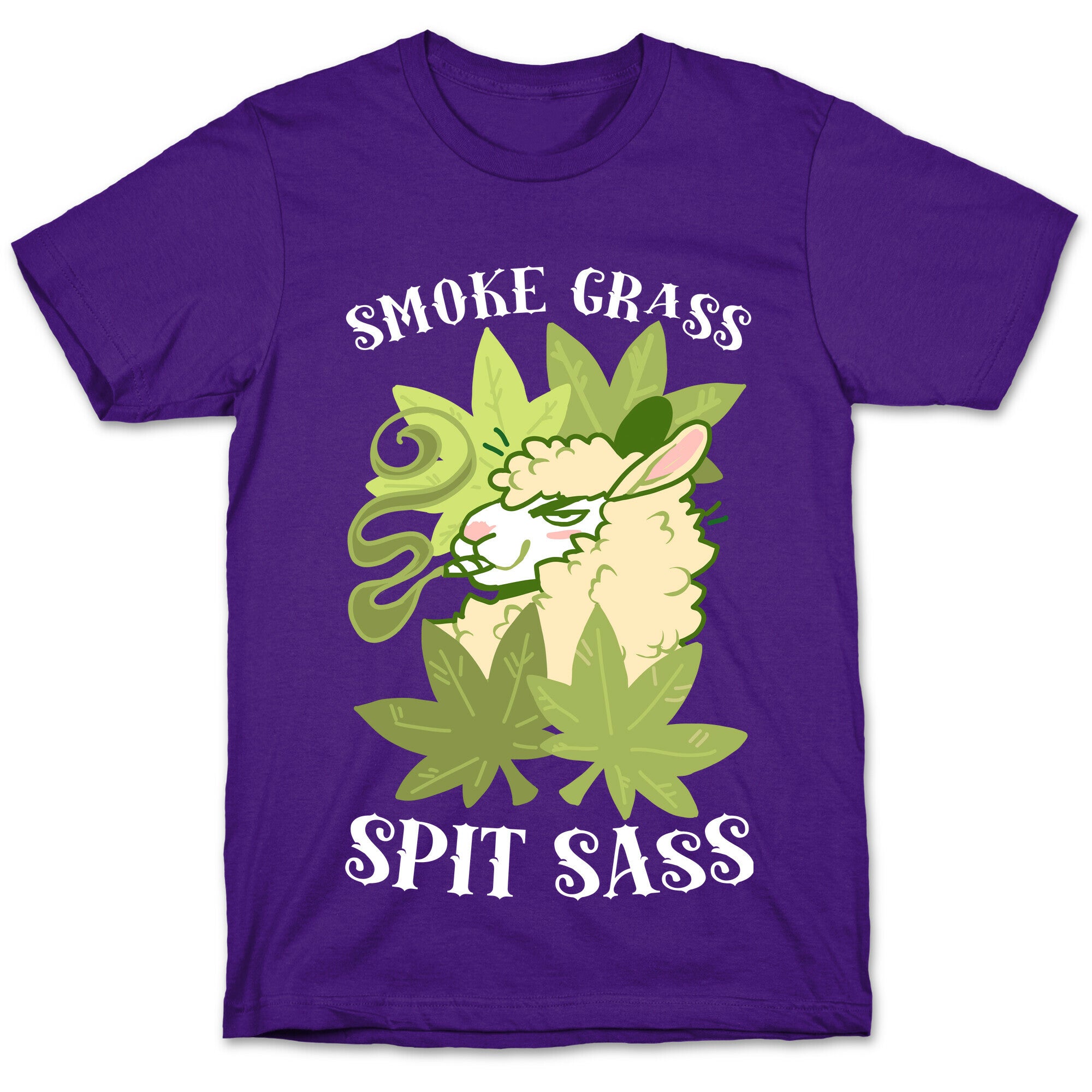 Smoke Grass Spit Sass T-Shirt