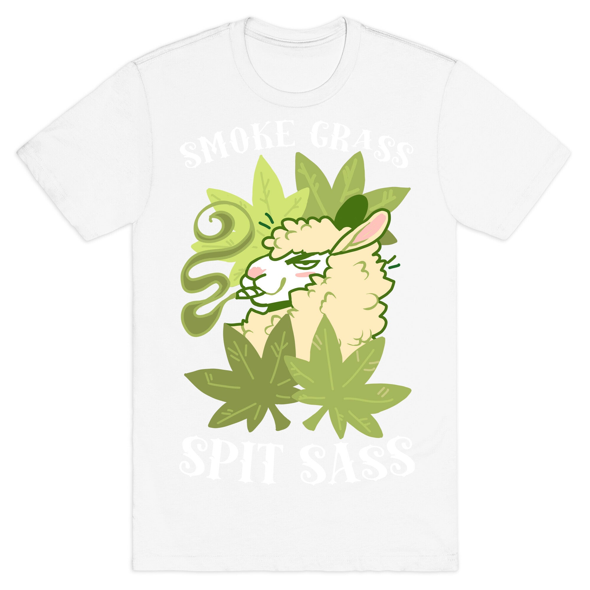 Smoke Grass Spit Sass T-Shirt