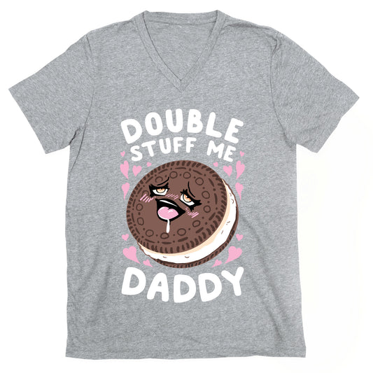 Double Stuff Me Daddy V-Neck