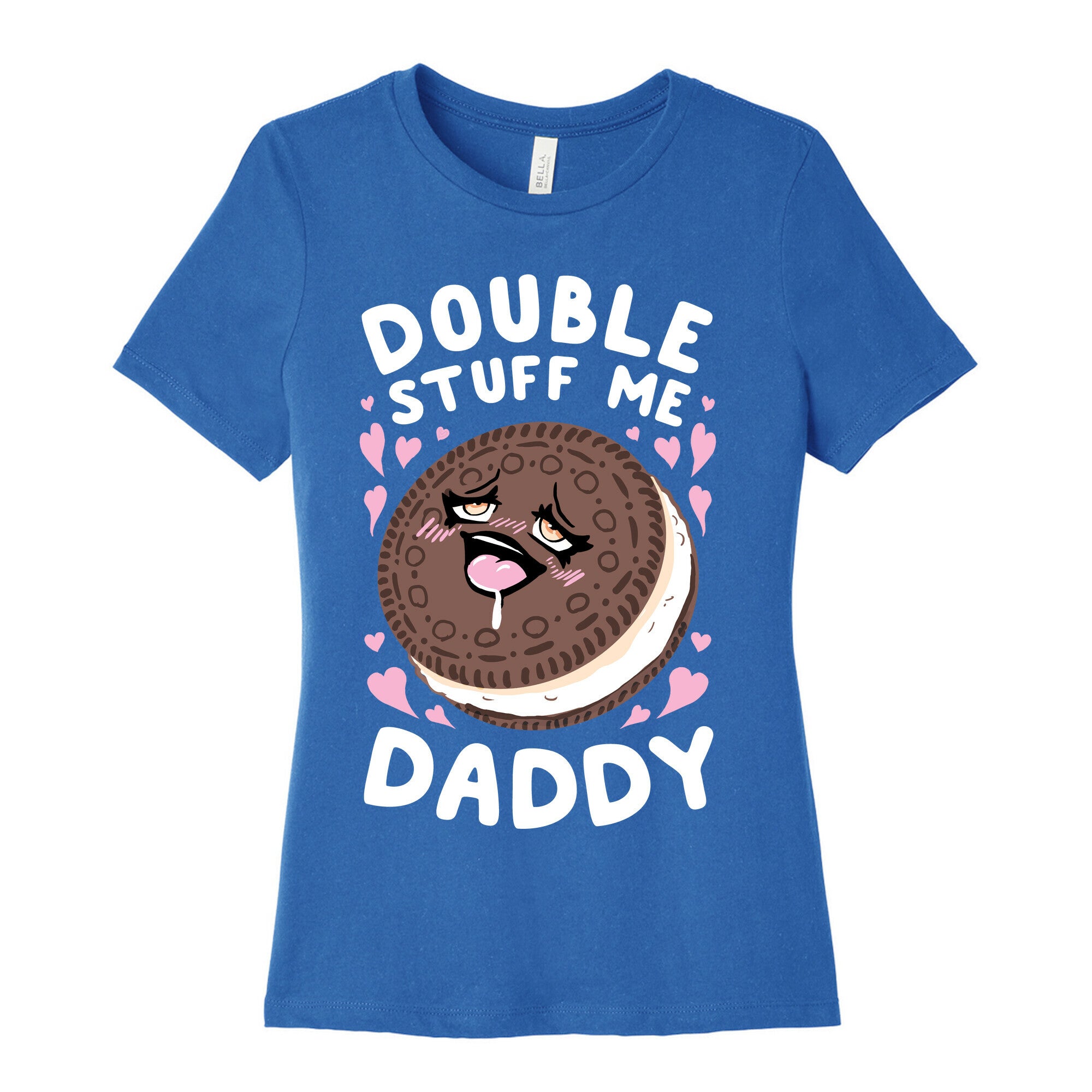 Double Stuff Me Daddy Women's Cotton Tee