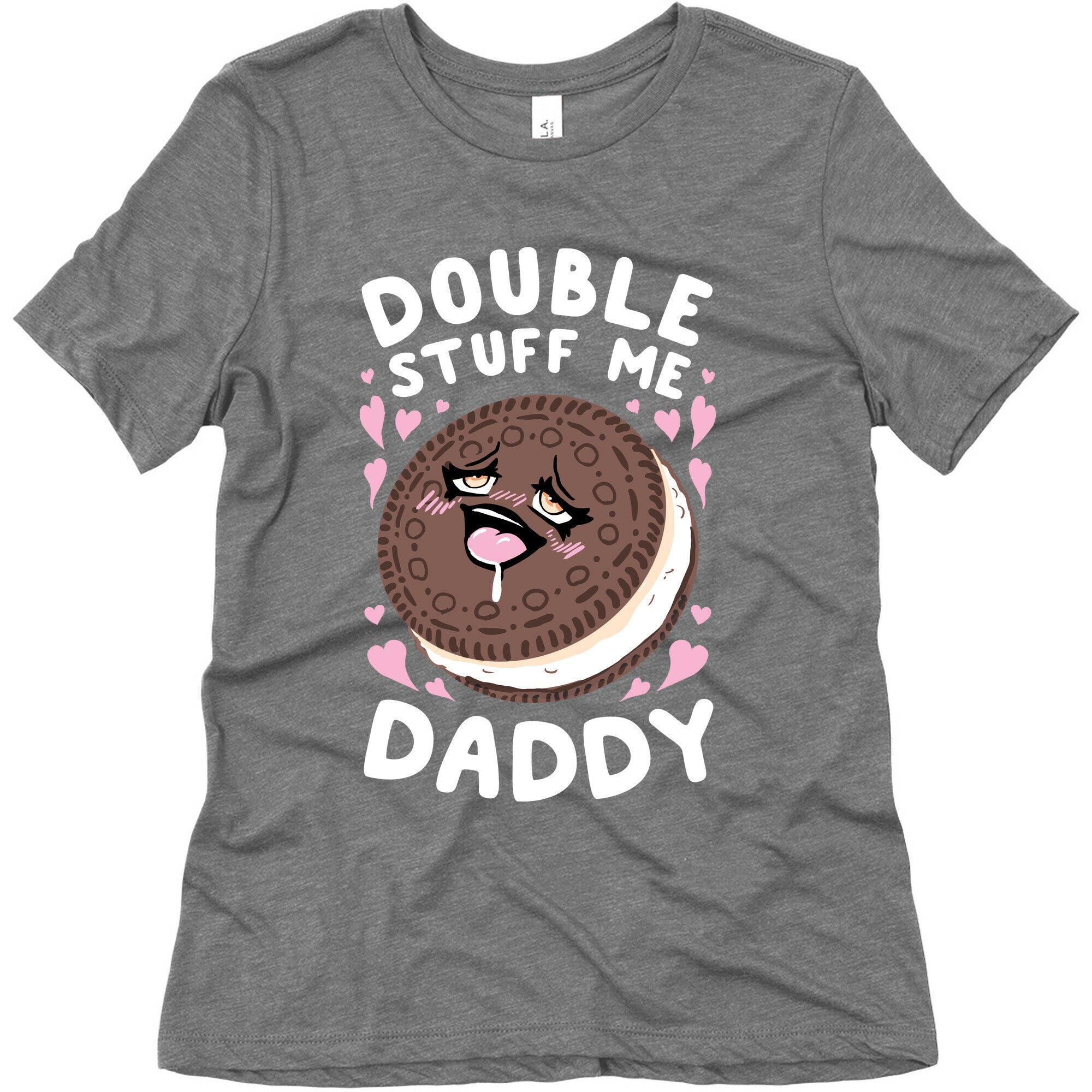 Double Stuff Me Daddy Women's Triblend Tee