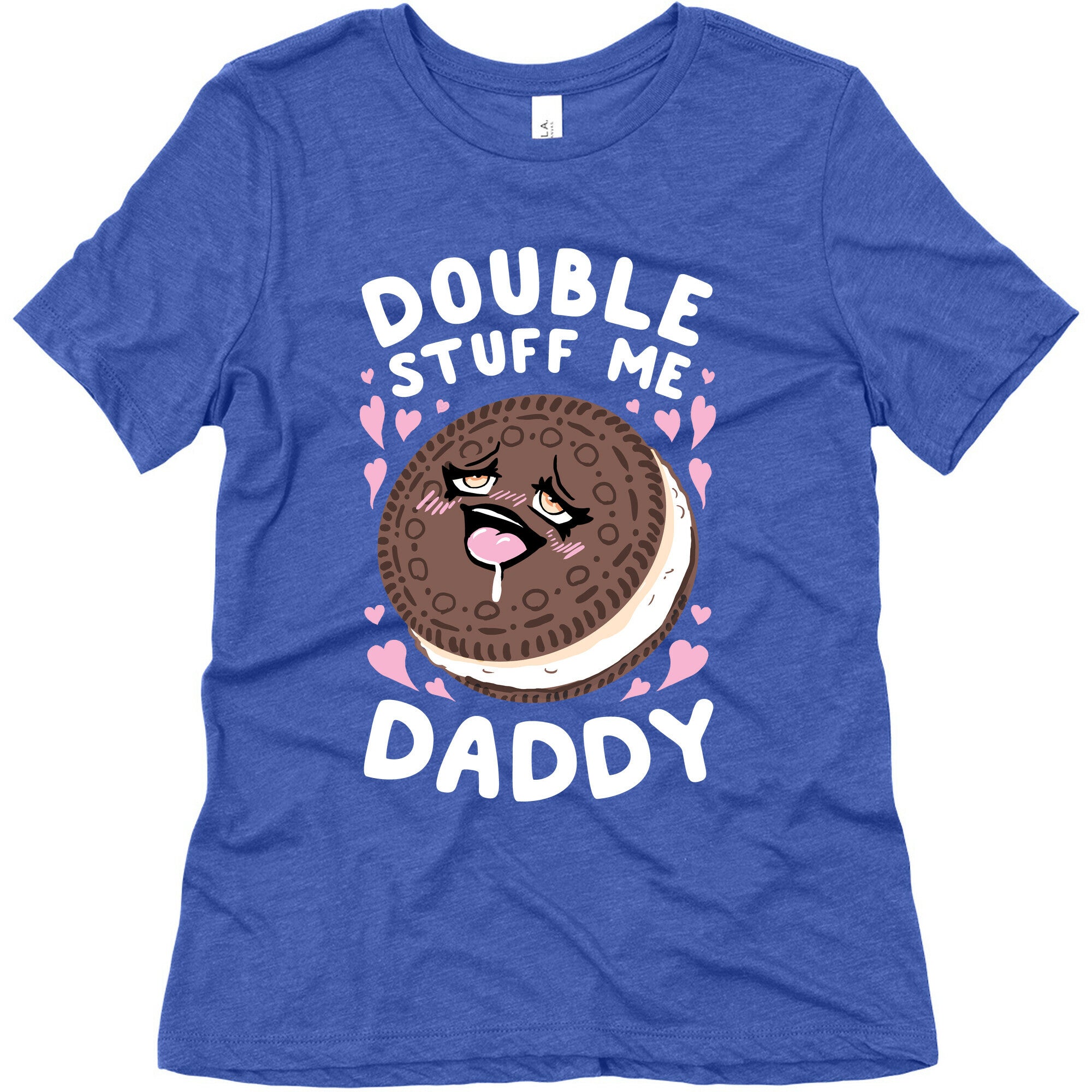 Double Stuff Me Daddy Women's Triblend Tee