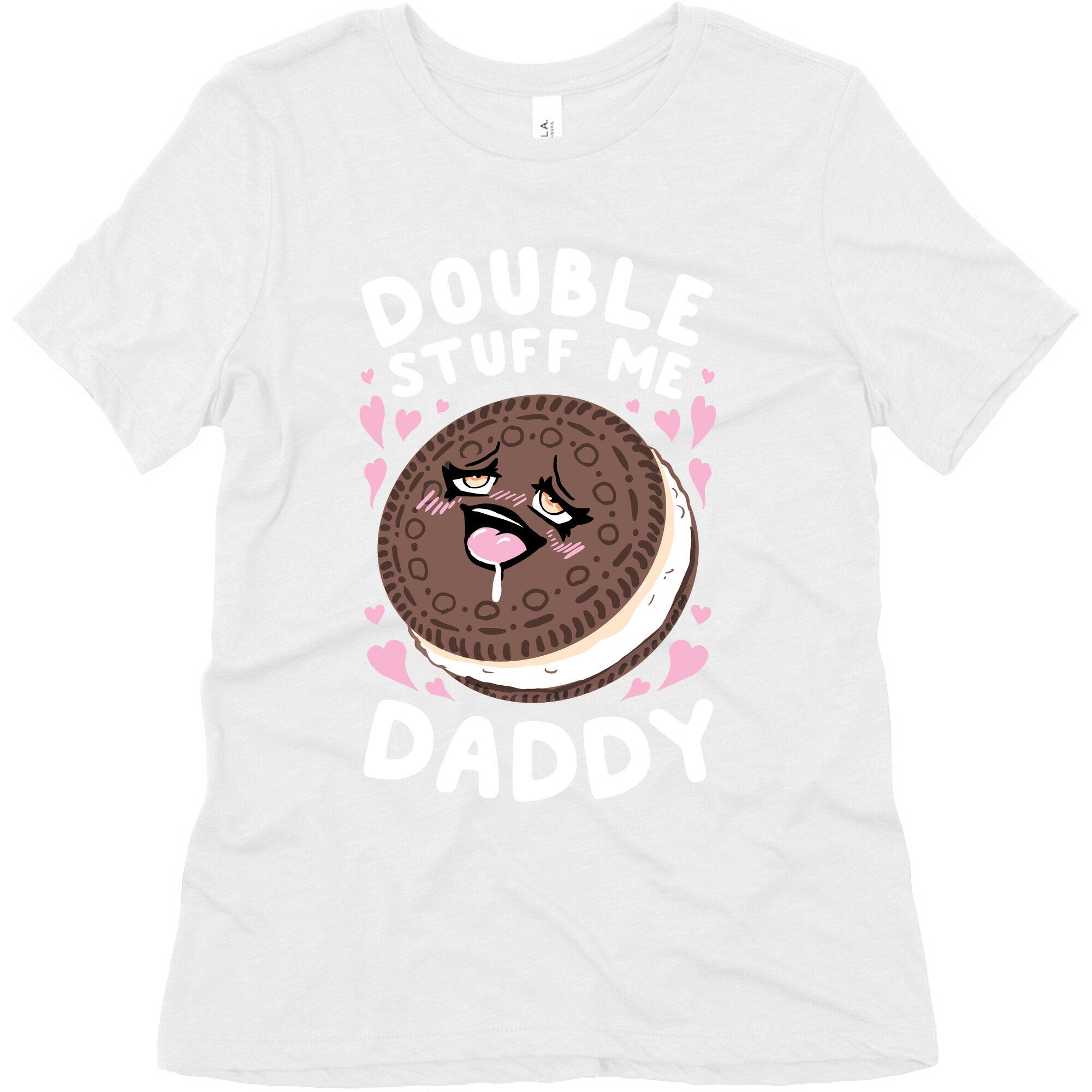 Double Stuff Me Daddy Women's Triblend Tee