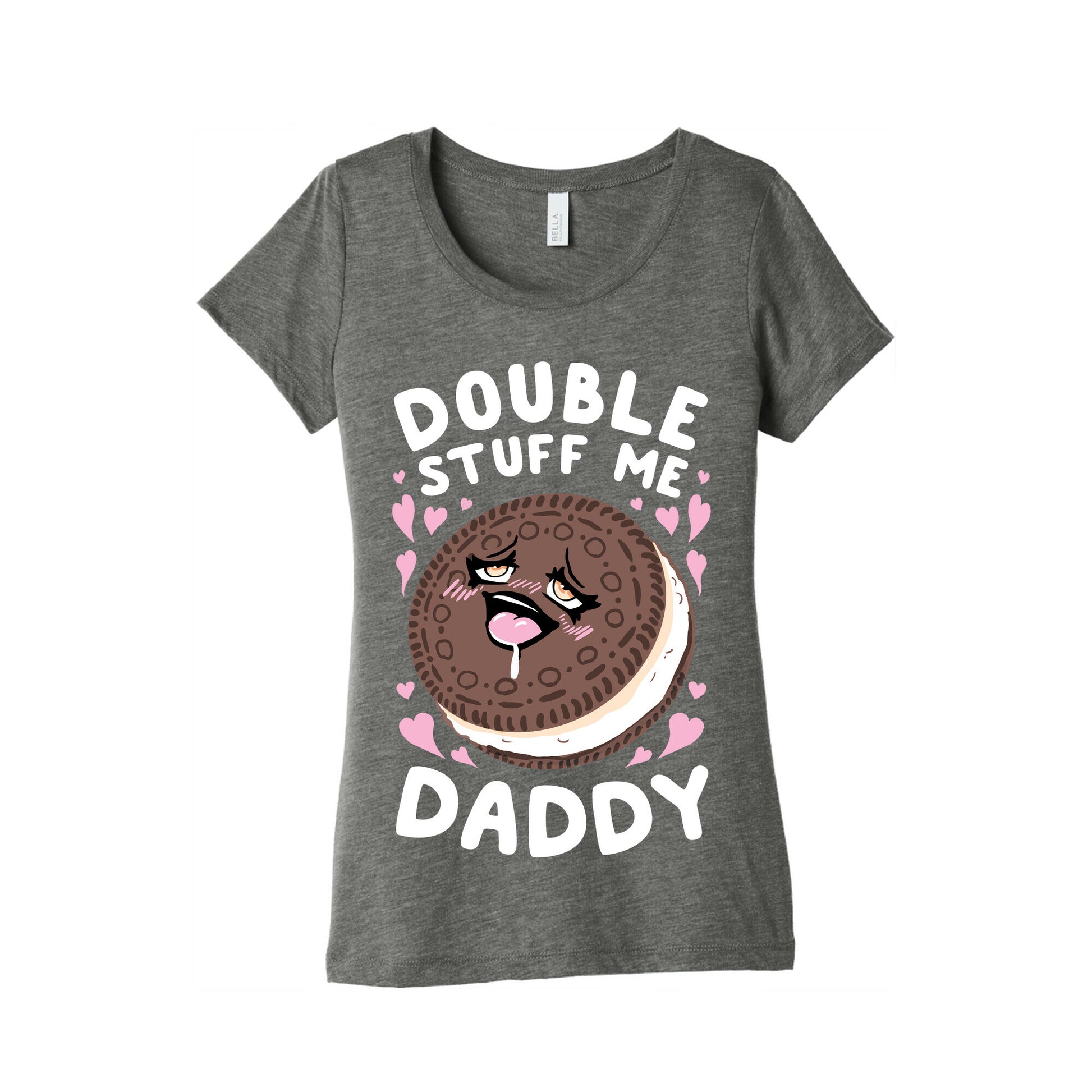 Double Stuff Me Daddy Women's Triblend Tee