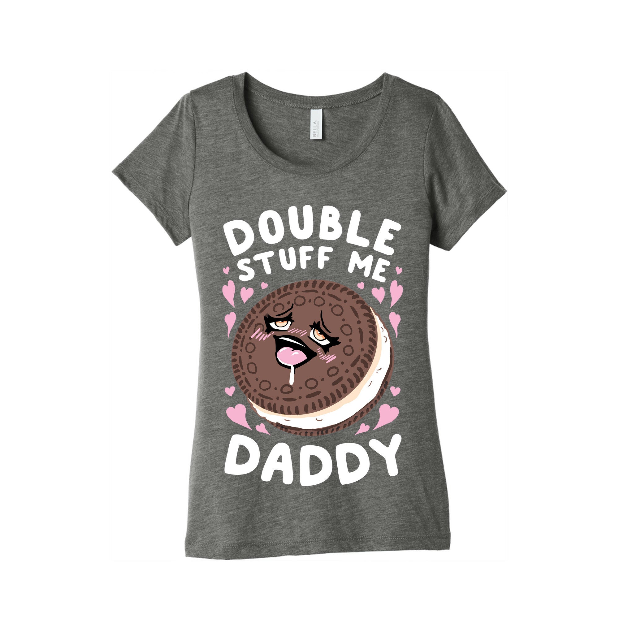 Double Stuff Me Daddy Women's Triblend Tee