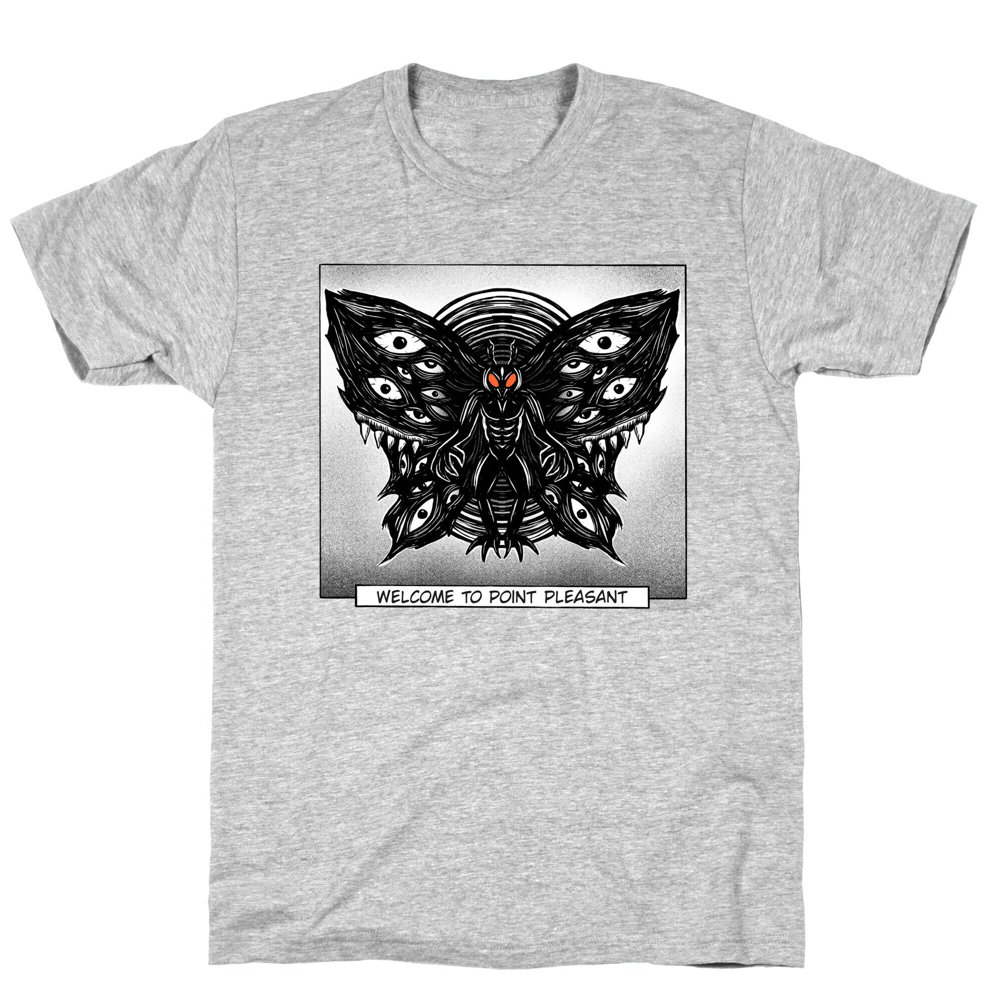 Welcome To Point Pleasant Mothman Manga T-Shirt