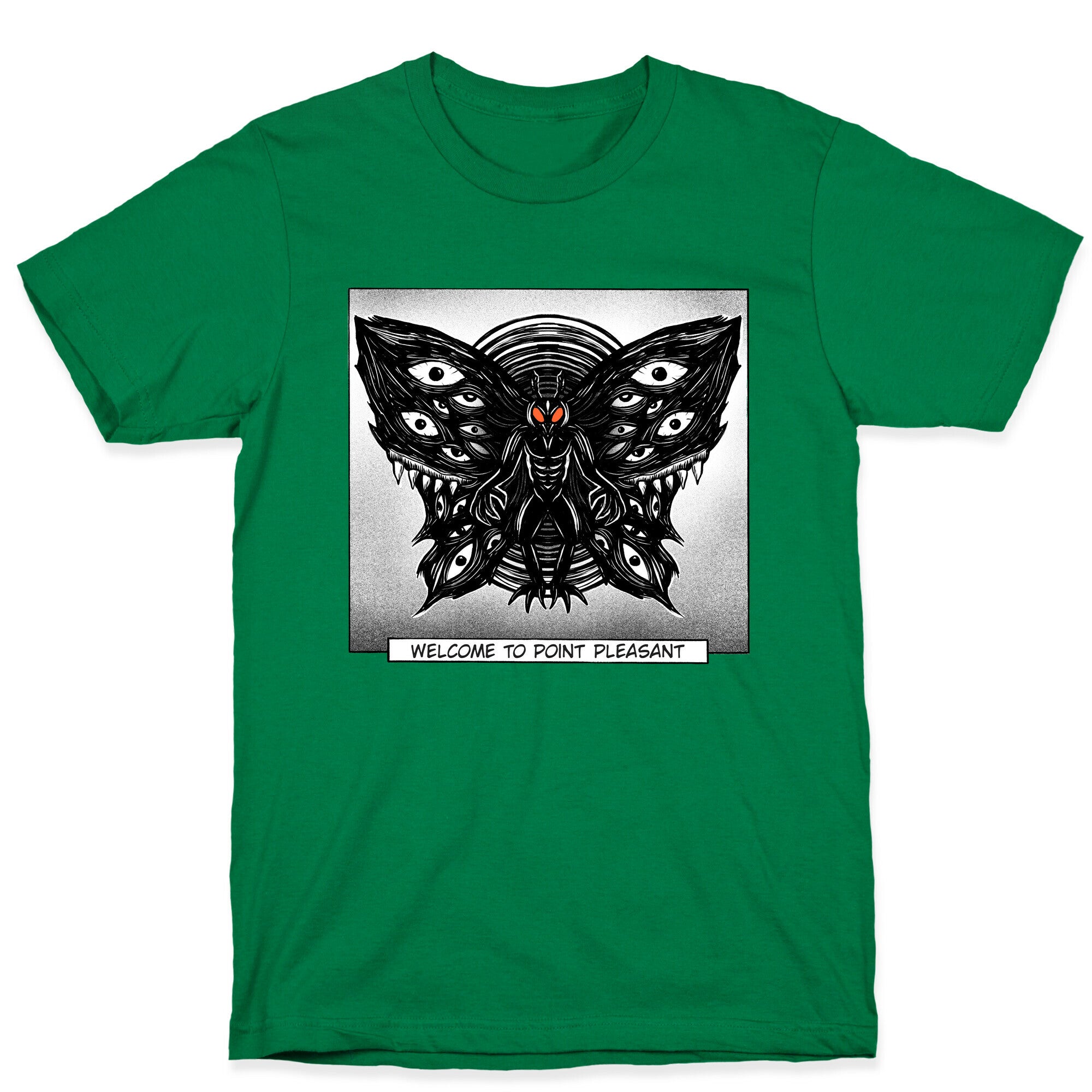 Welcome To Point Pleasant Mothman Manga T-Shirt