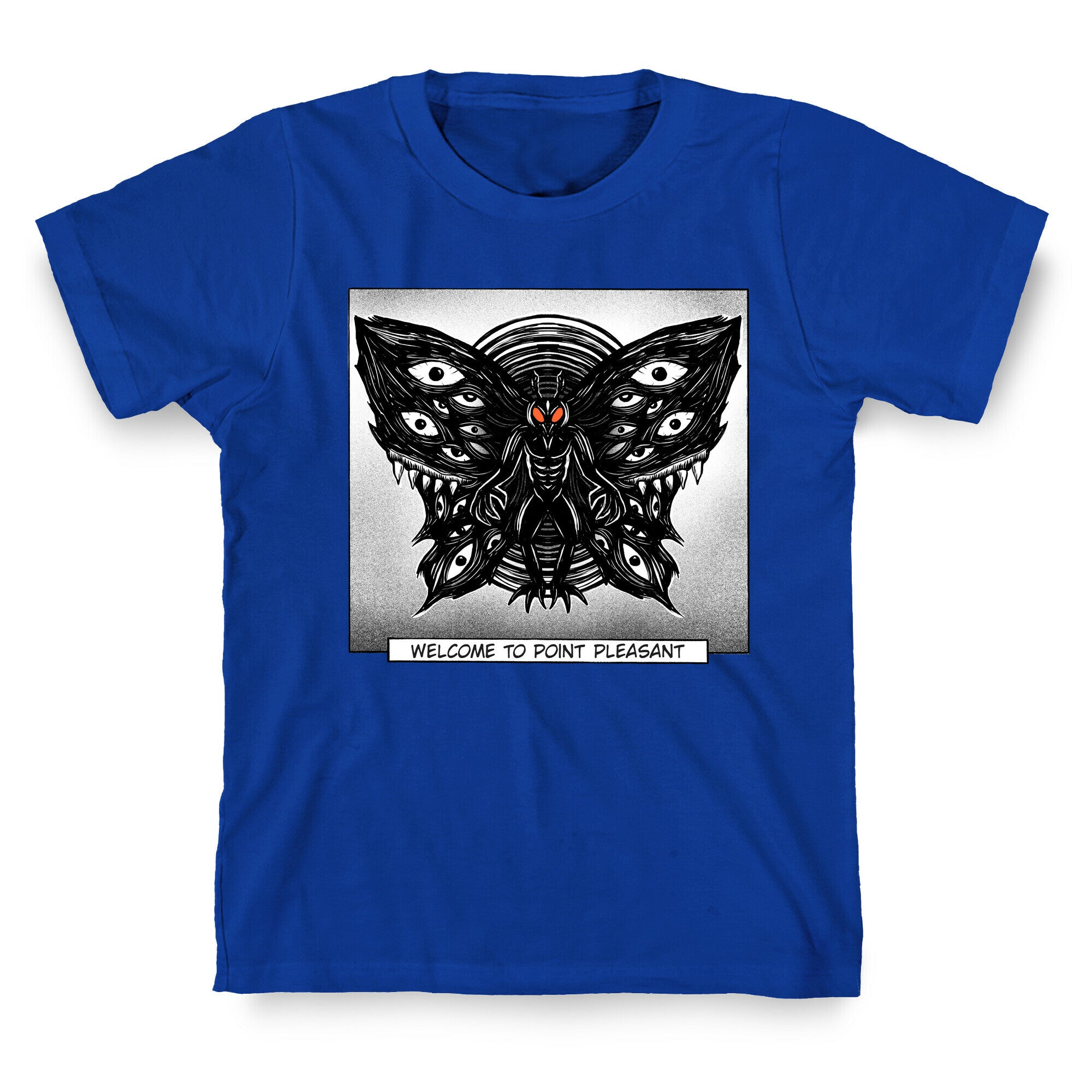 Welcome To Point Pleasant Mothman Manga T-Shirt