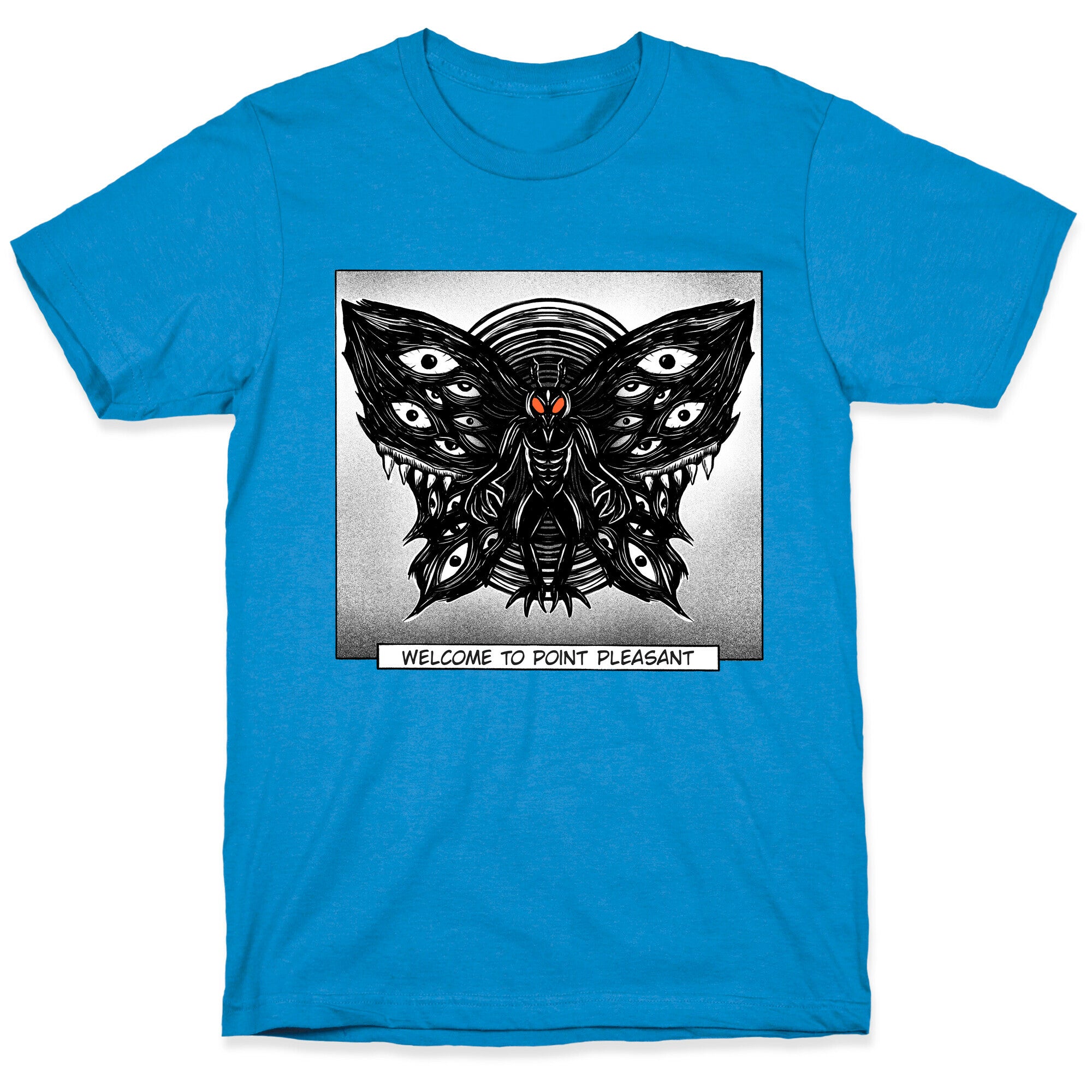 Welcome To Point Pleasant Mothman Manga T-Shirt