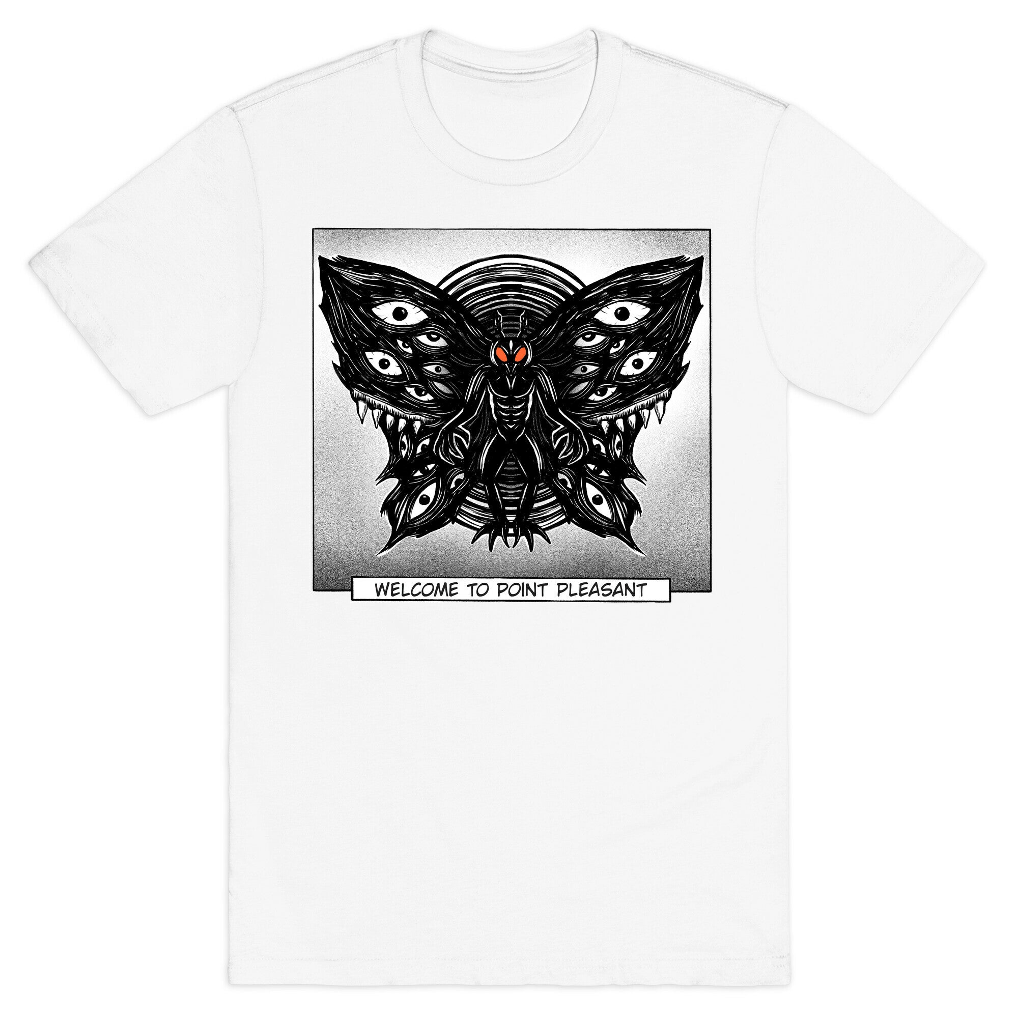 Welcome To Point Pleasant Mothman Manga T-Shirt