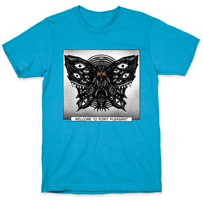 Welcome To Point Pleasant Mothman Manga Unisex Triblend Tee