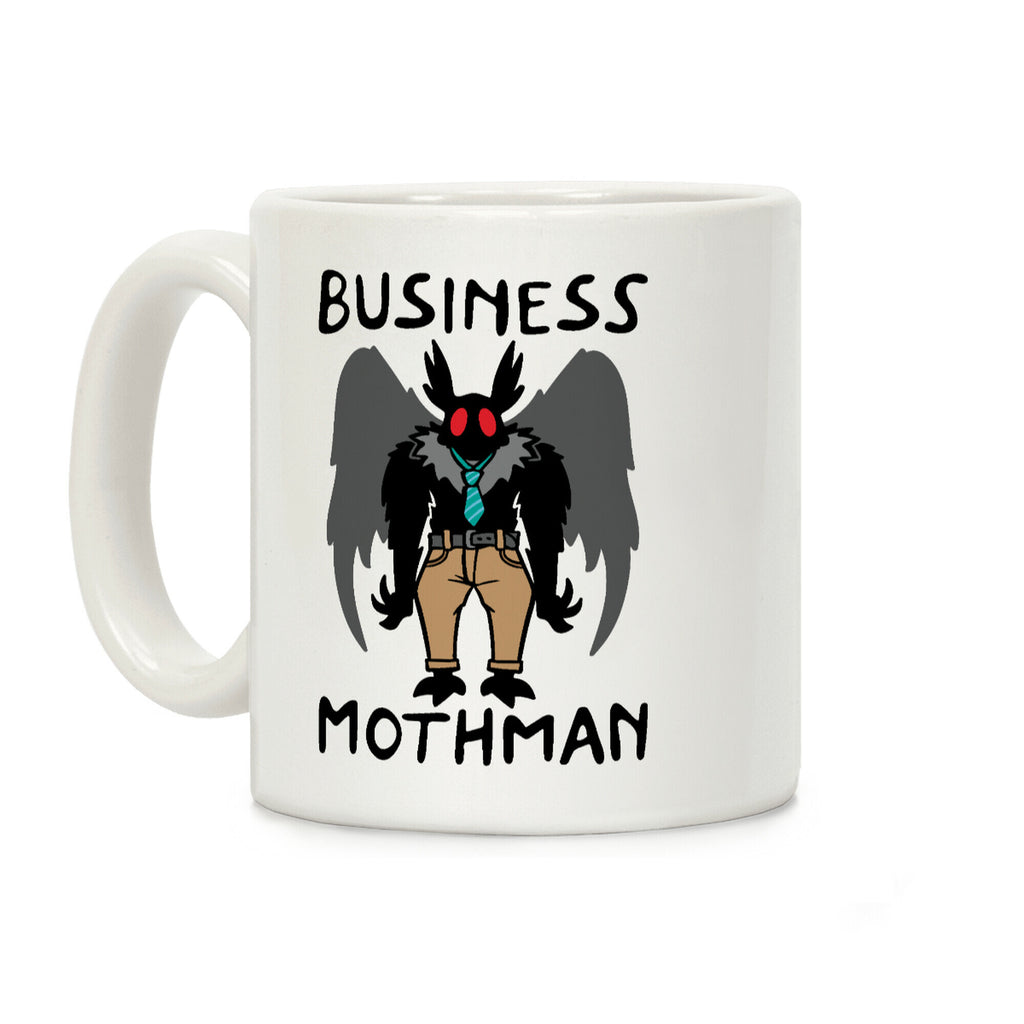 Business Mothman Parody Coffee Mug