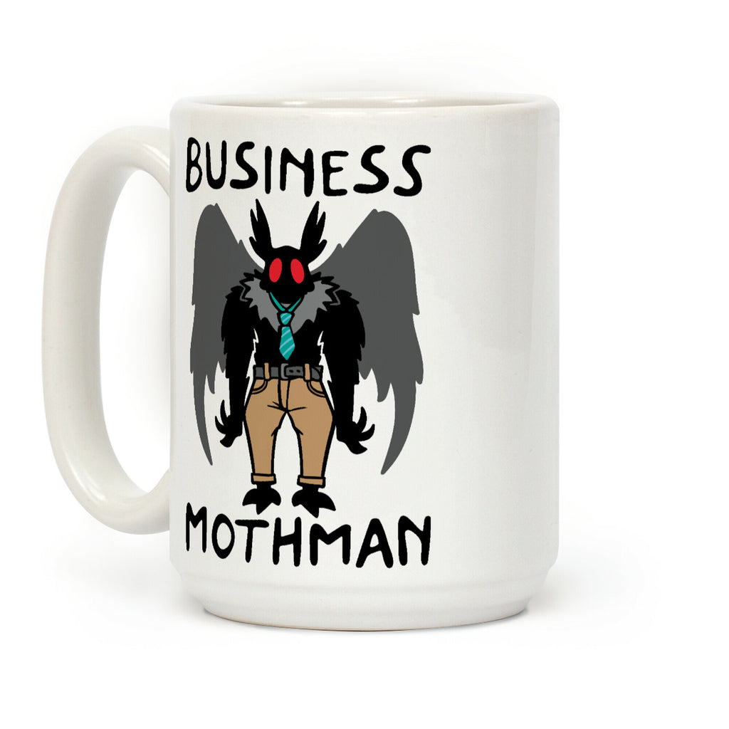 Business Mothman Parody Coffee Mug