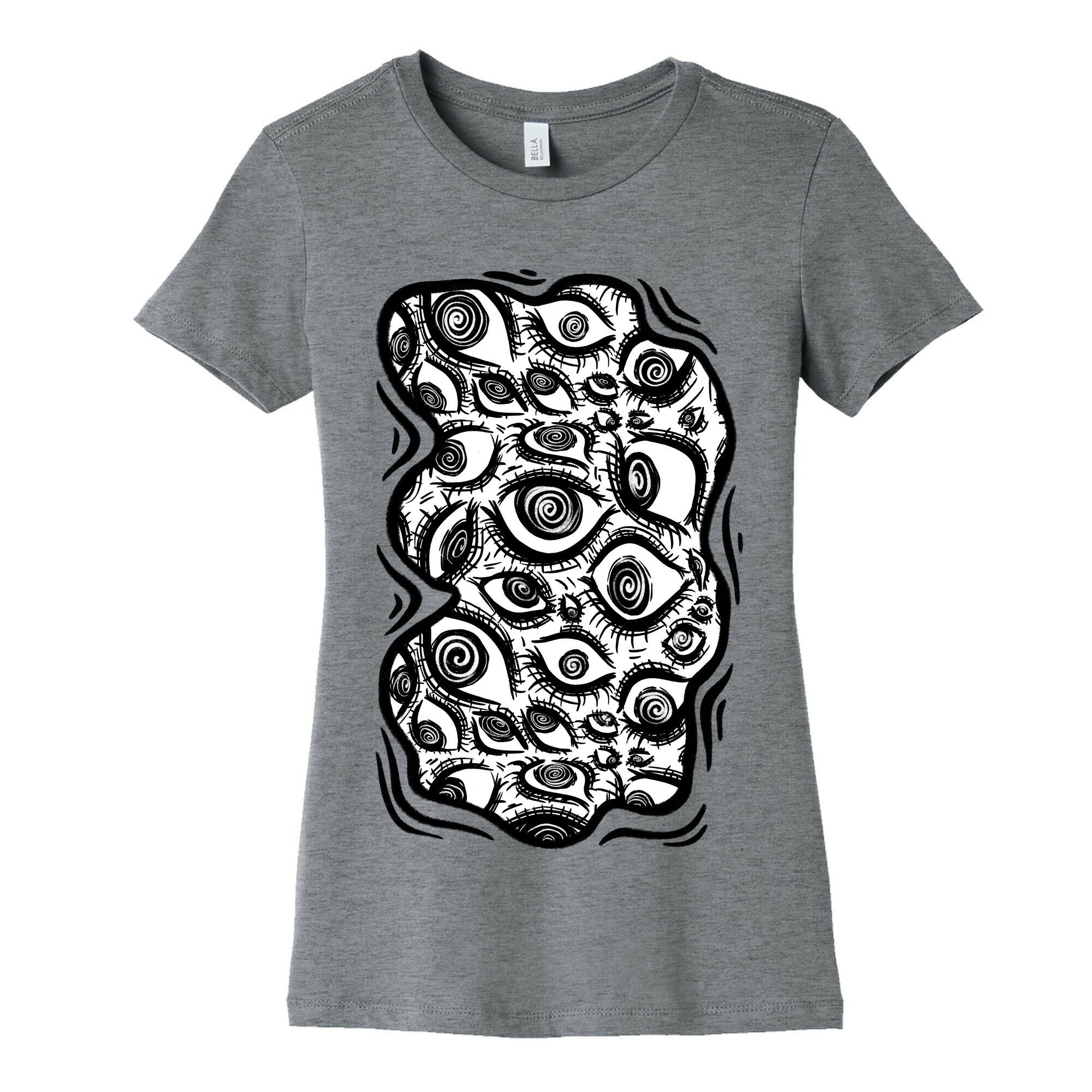 Sanpaku Eyes Tee White Women's Cotton Tee