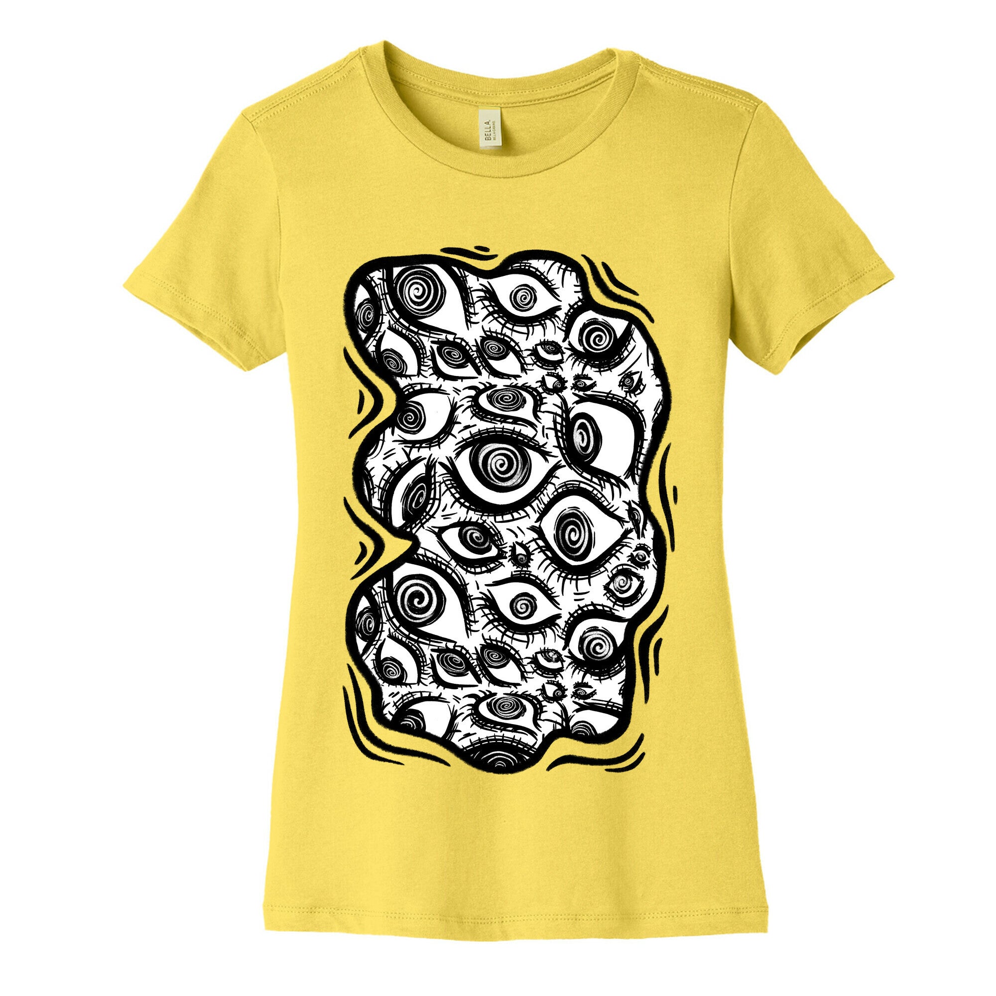 Sanpaku Eyes Tee White Women's Cotton Tee
