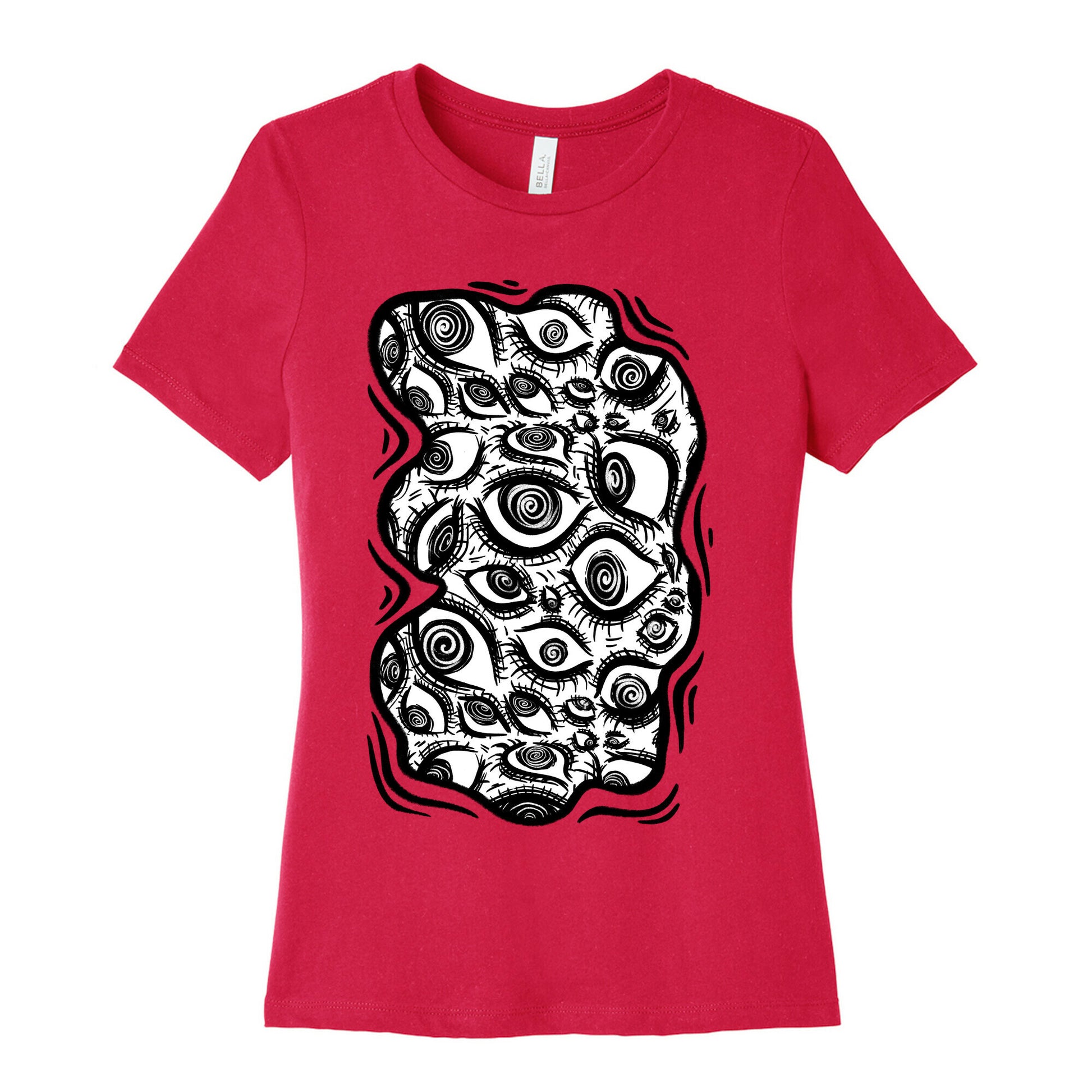 Sanpaku Eyes Tee White Women's Cotton Tee