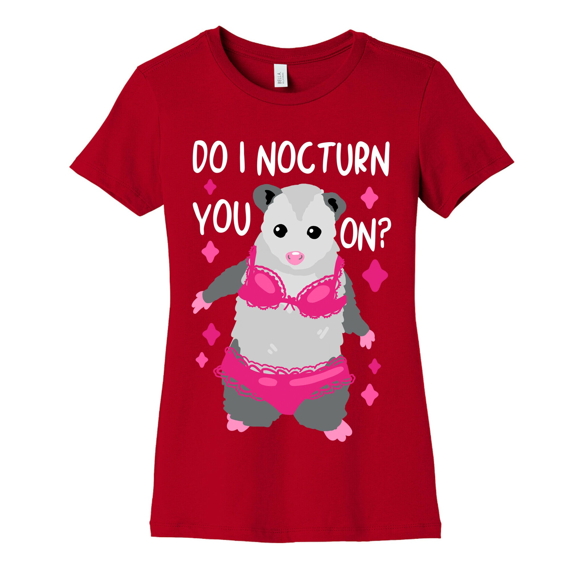 Do I Nocturn You On? Opossum Women's Cotton Tee