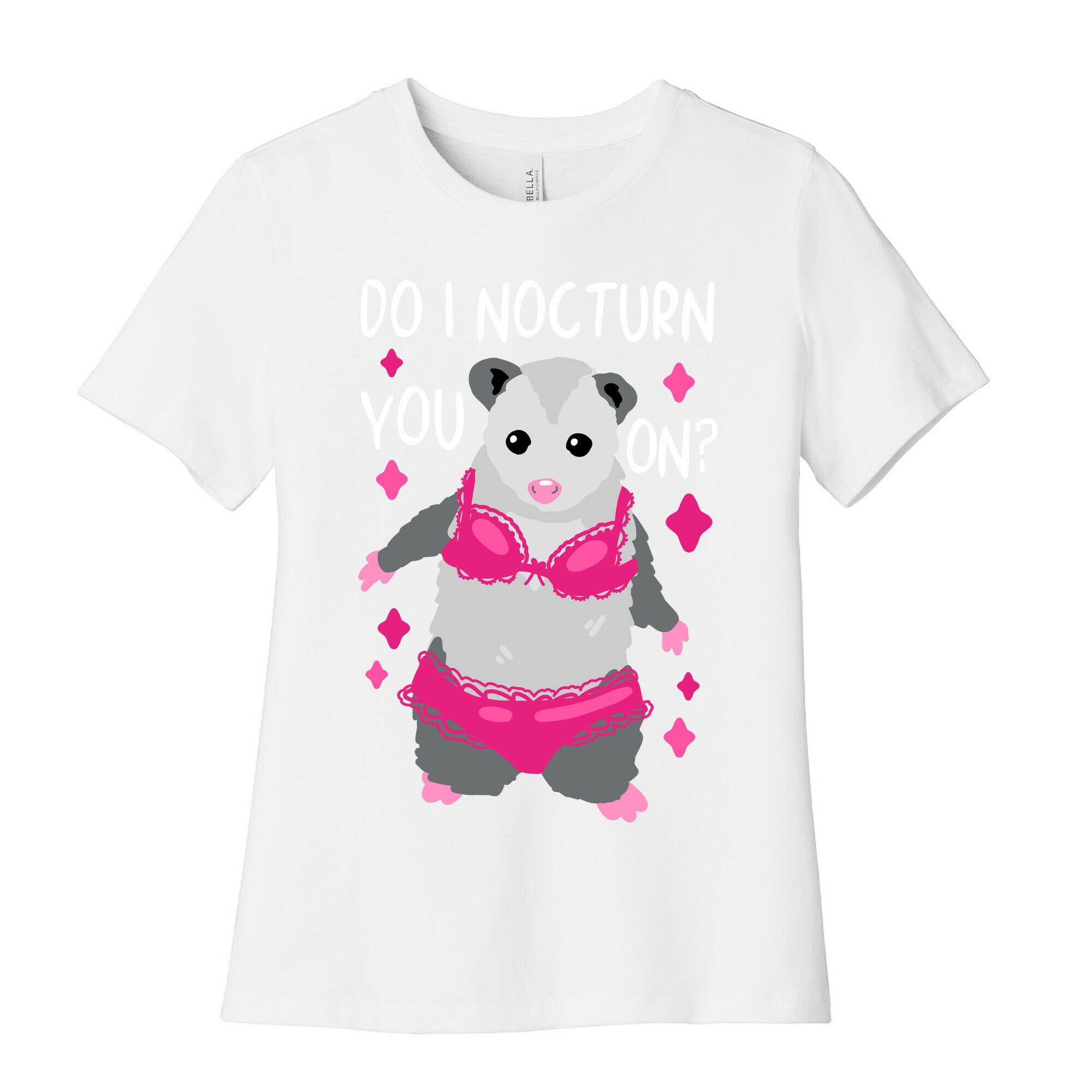 Do I Nocturn You On? Opossum Women's Cotton Tee