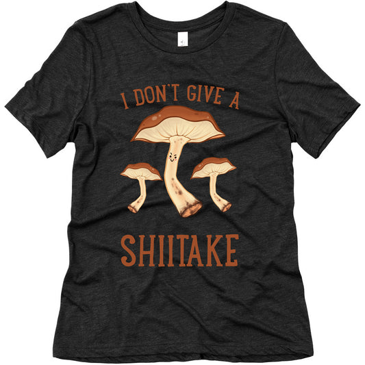I Don't Give A Shiitake Women's Triblend Tee