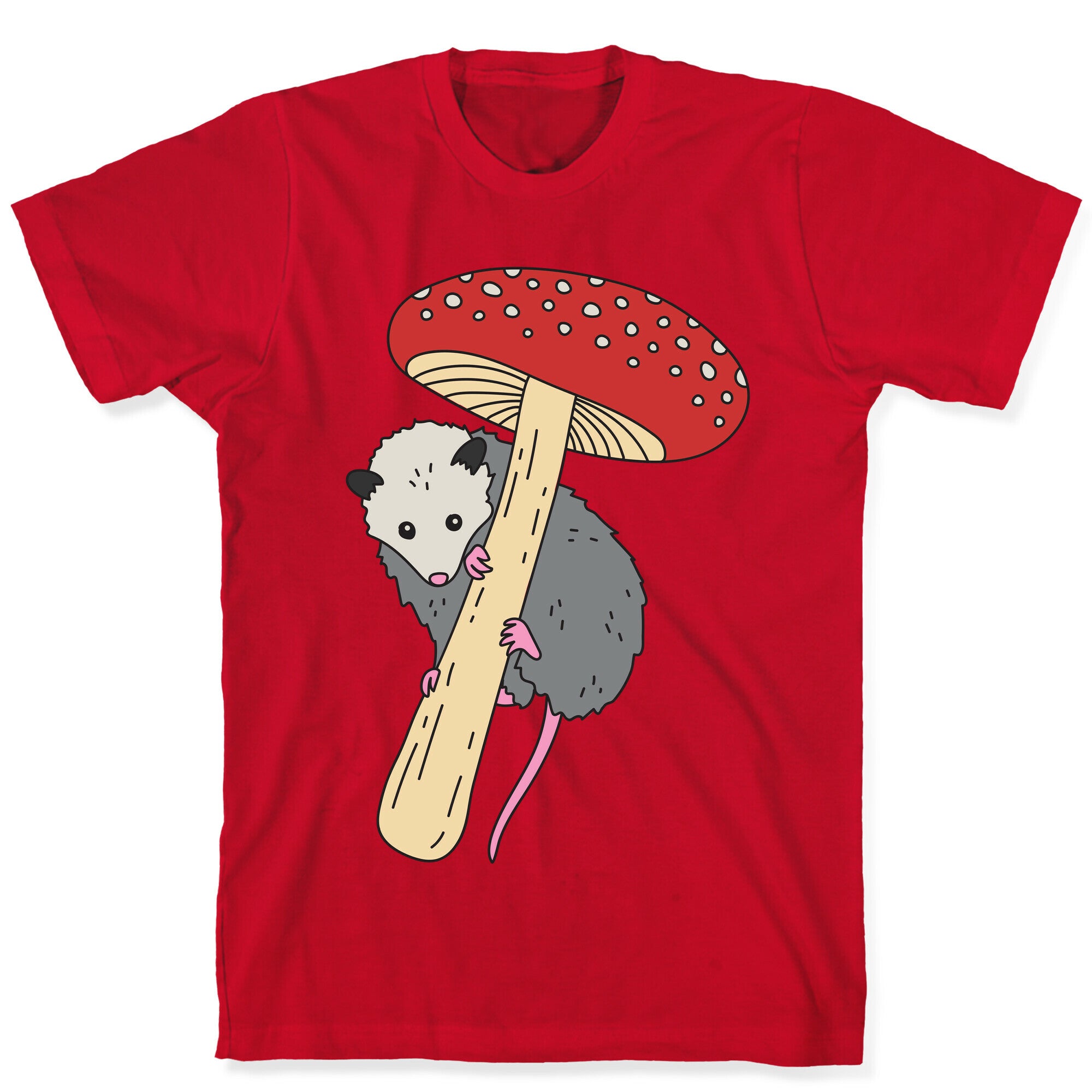 Opossum Mushroom T-Shirt