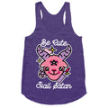 Be Cute, Hail Satan Racerback Tank