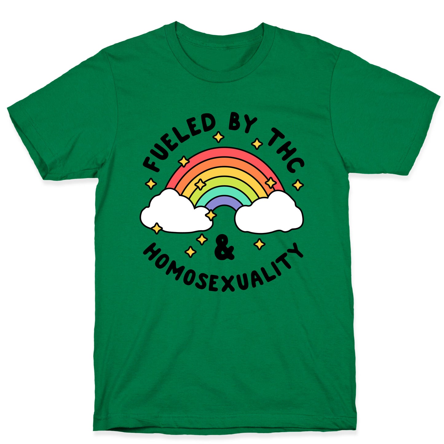 Fueled By THC & Homosexuality T-Shirt