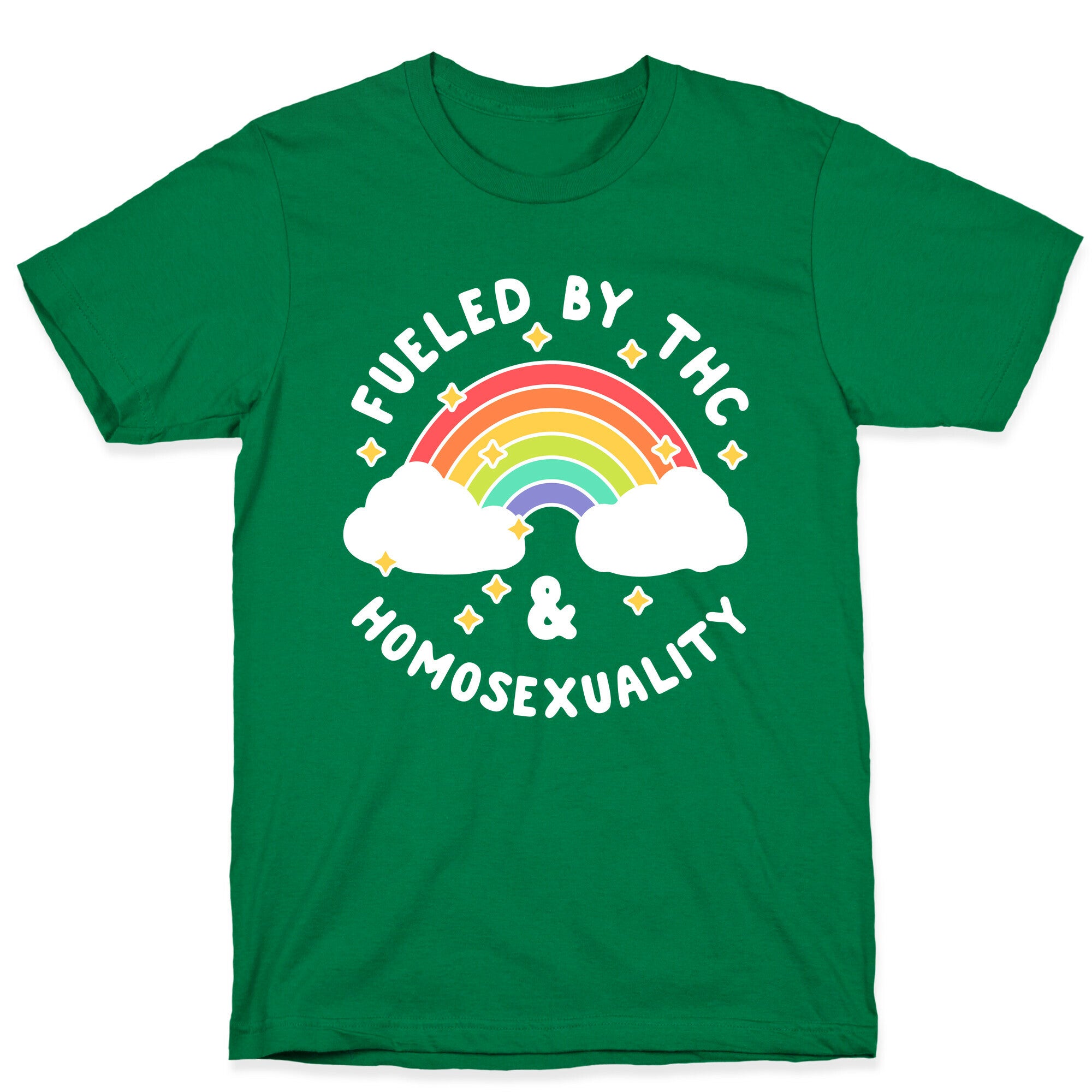 Fueled By THC & Homosexuality T-Shirt