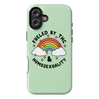 Fueled By THC & Homosexuality Phone Case