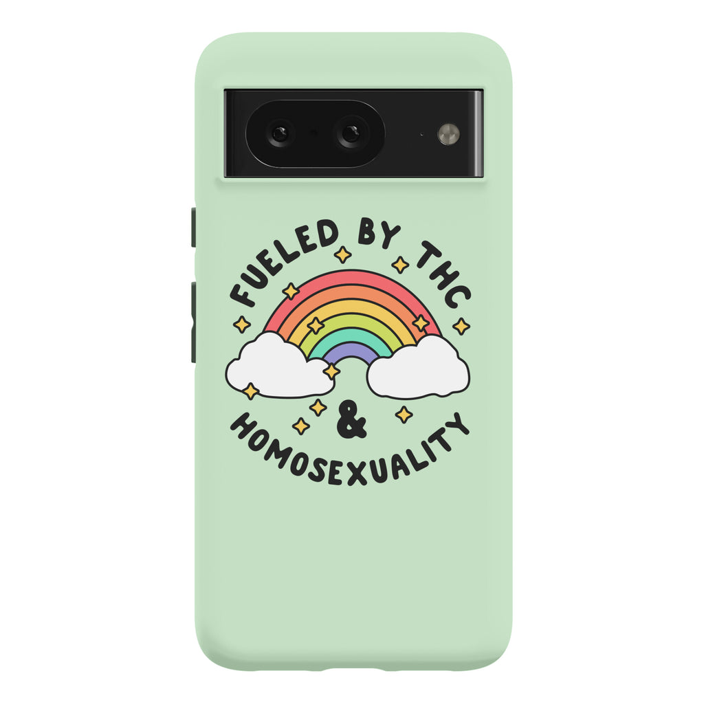 Fueled By THC & Homosexuality Phone Case