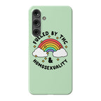 Fueled By THC & Homosexuality Phone Case