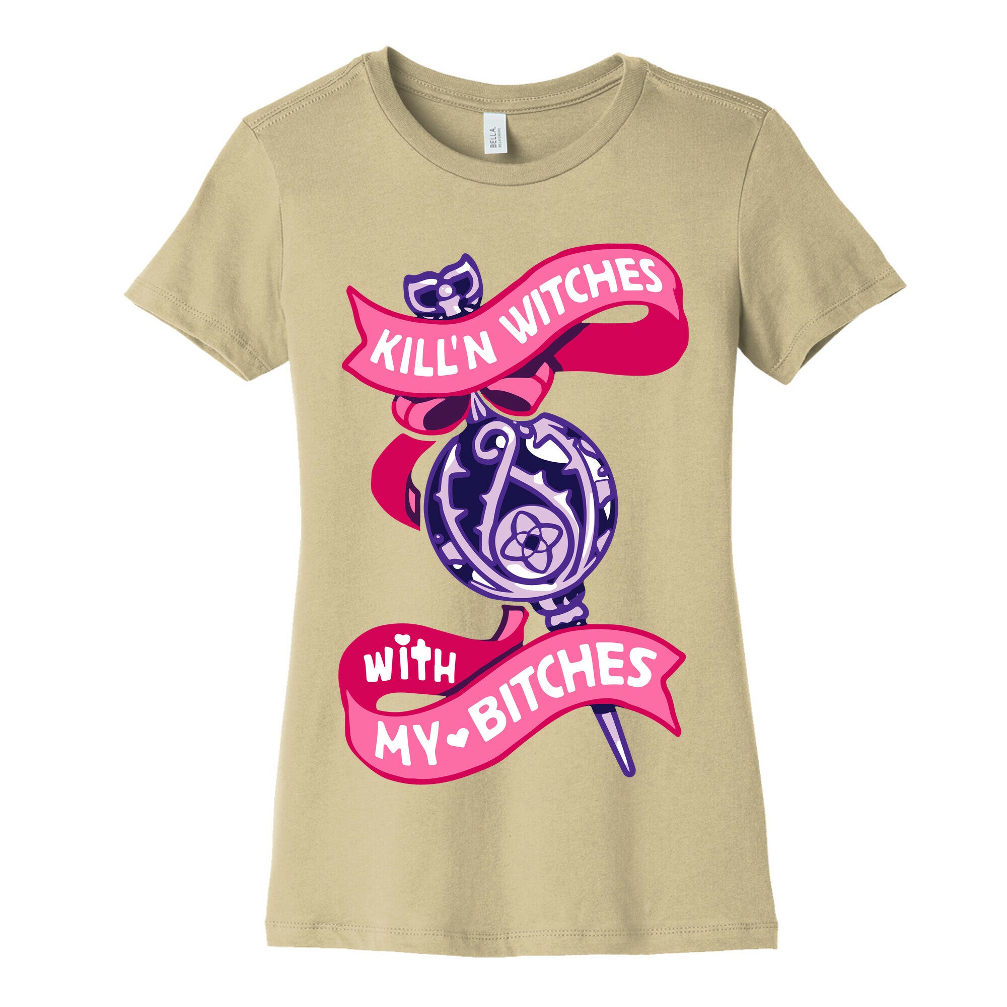 Kill'n Witches With My Bitches Women's Cotton Tee