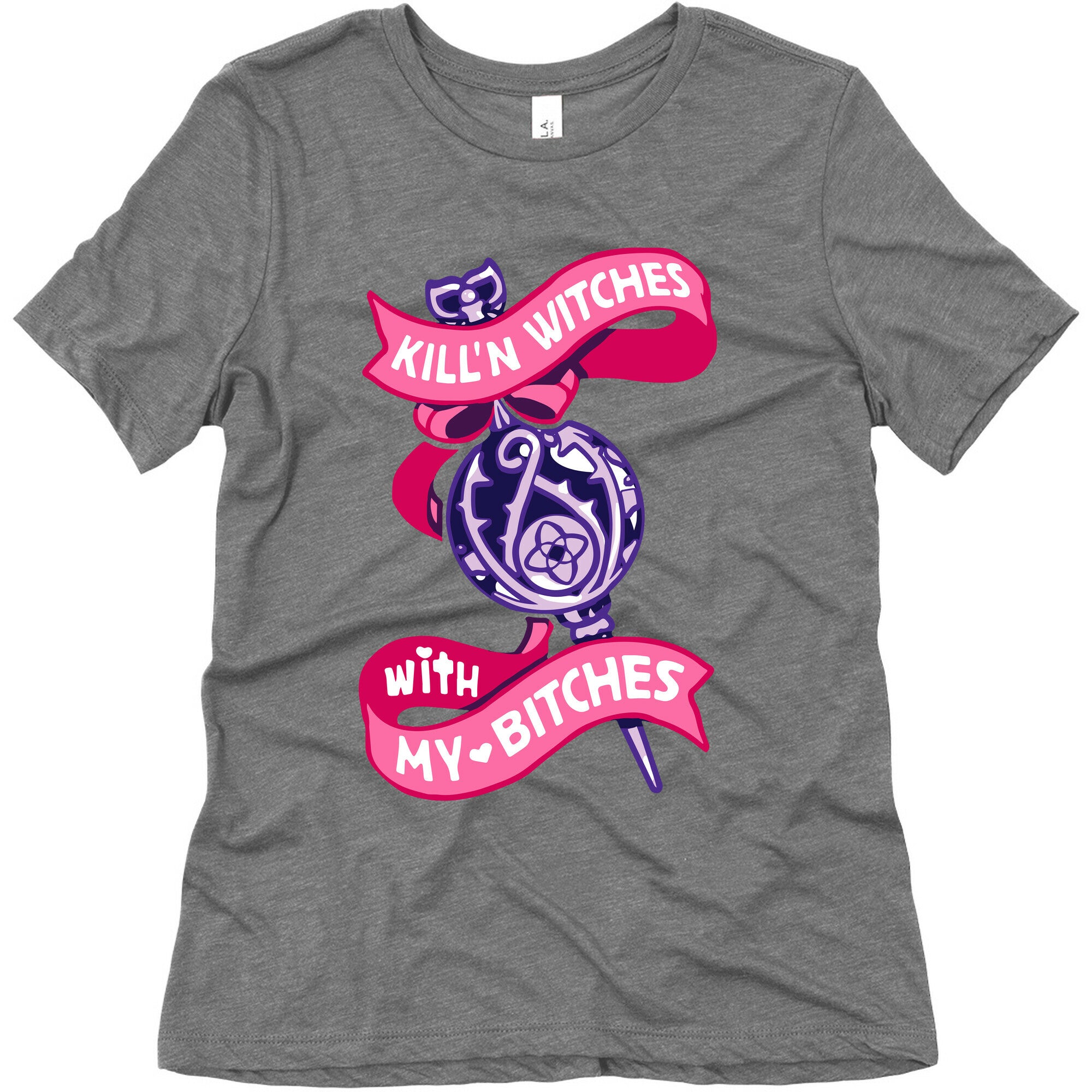 Kill'n Witches With My Bitches Women's Triblend Tee
