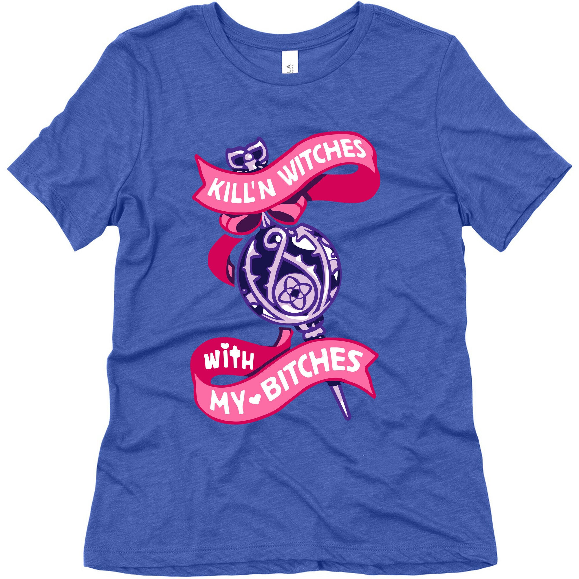 Kill'n Witches With My Bitches Women's Triblend Tee