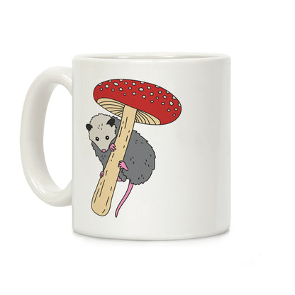 Opossum Mushroom Coffee Mug