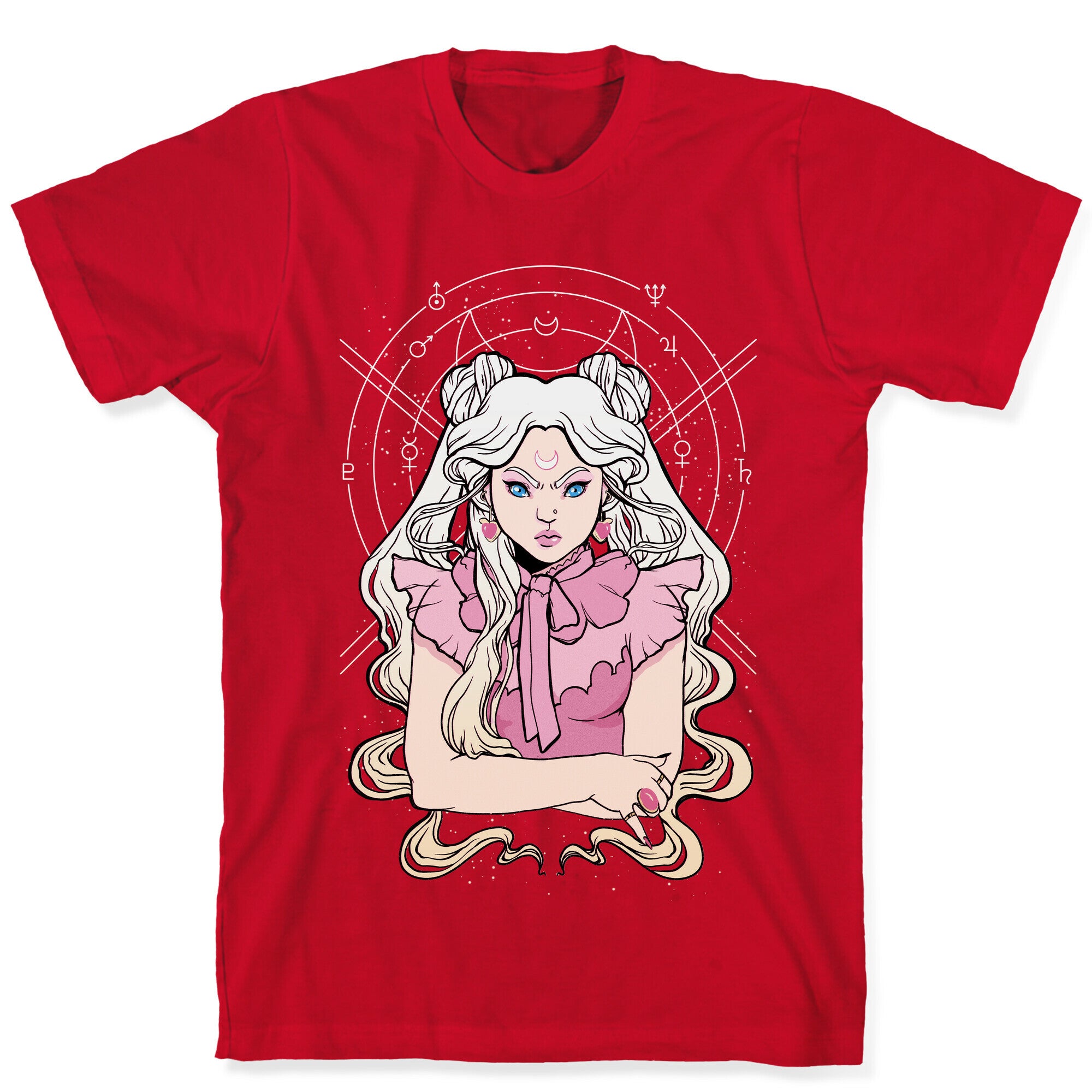 Pastel Goth Usagi (Sailor Moon Parody) T-Shirt