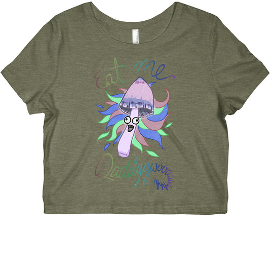 Eat Me Daddy Psychedelic Shroom Graphic Baby Tee