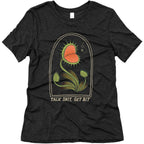 Talk Shit, Get Bit Venus Flytrap  Women's Triblend Tee
