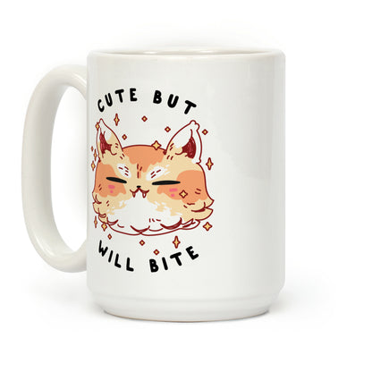 Cute But Will Bite Coffee Mug