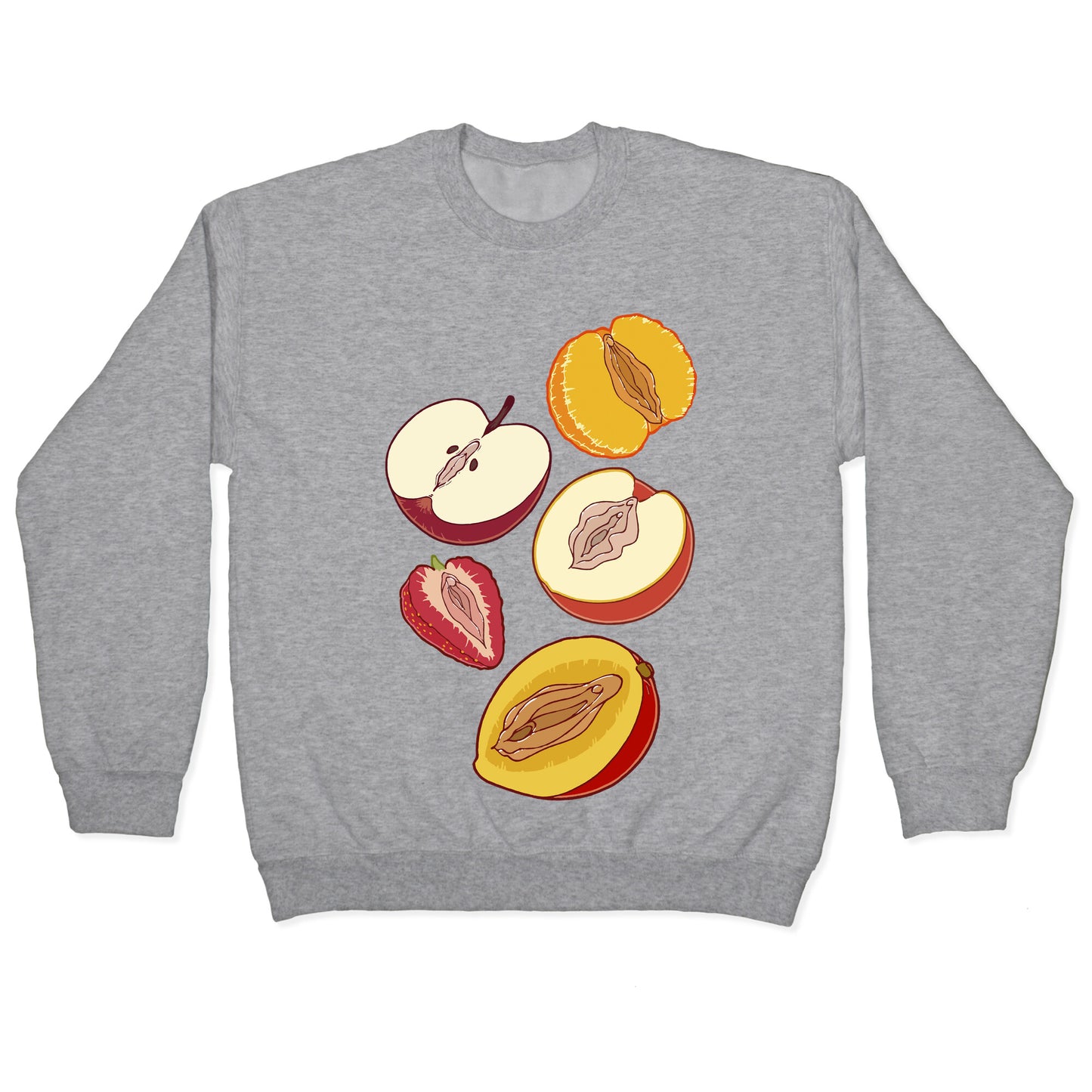 Fruity Vaginas Crewneck Sweatshirt