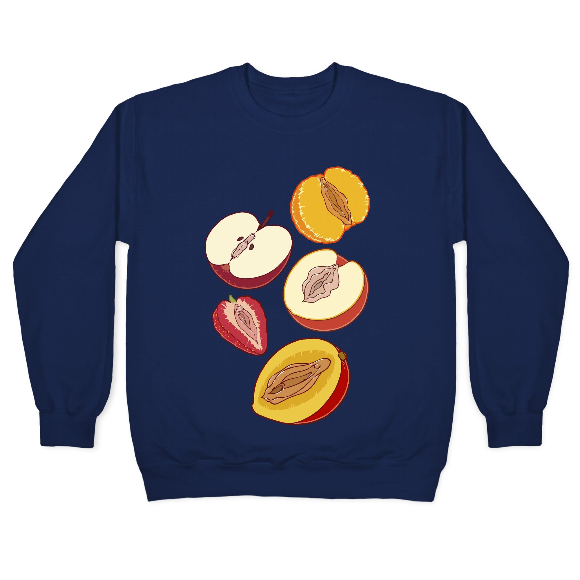 Fruity Vaginas Crewneck Sweatshirt