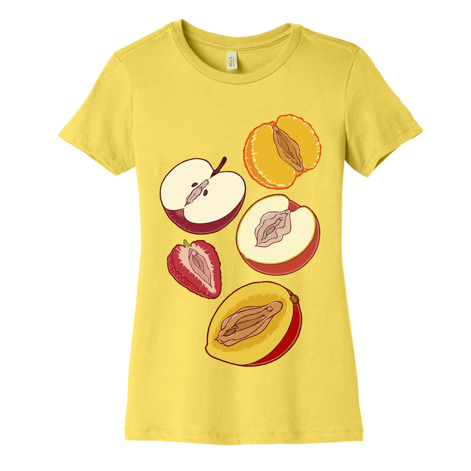 Fruity Vaginas Women's Cotton Tee