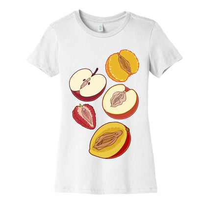 Fruity Vaginas Women's Cotton Tee