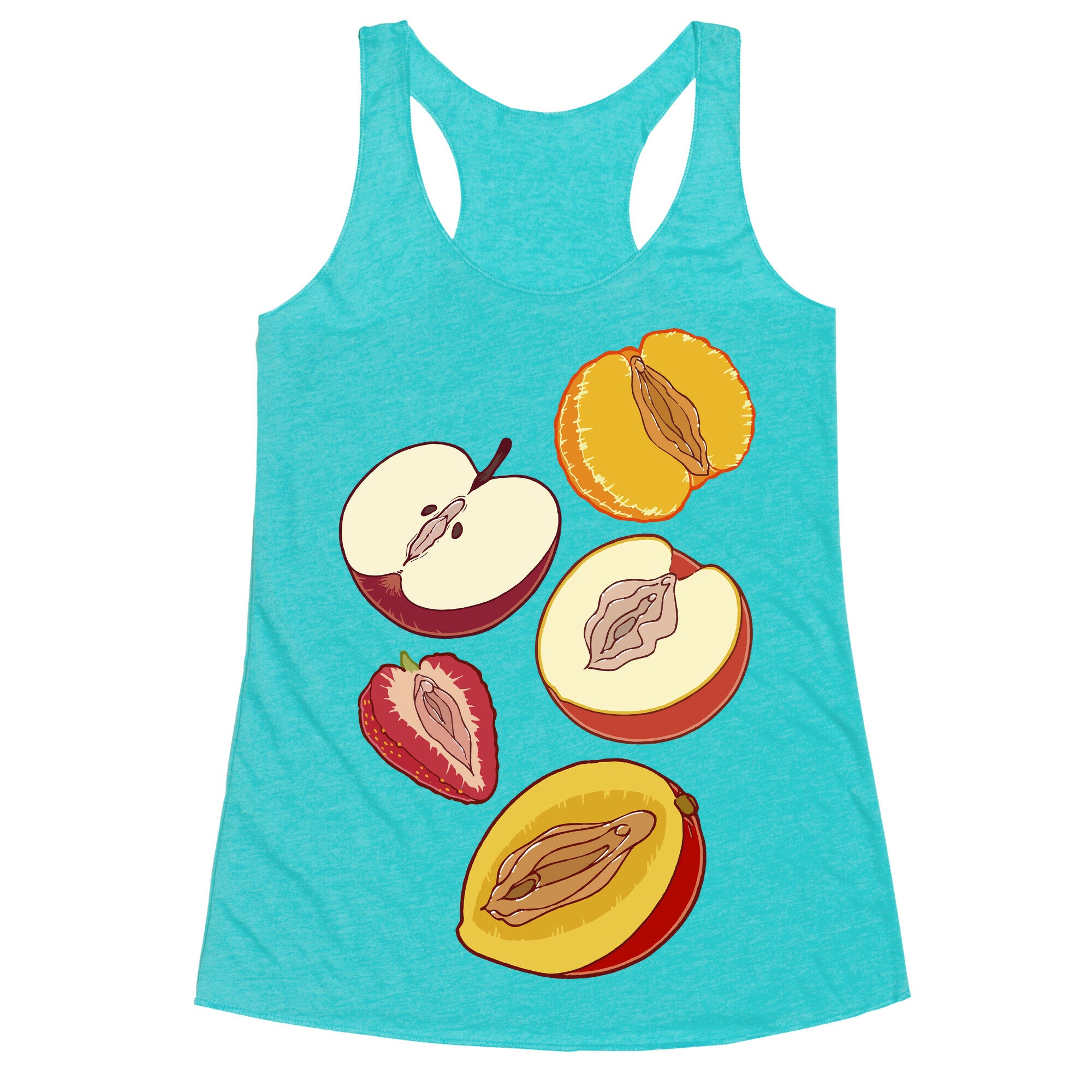 Fruity Vaginas Racerback Tank