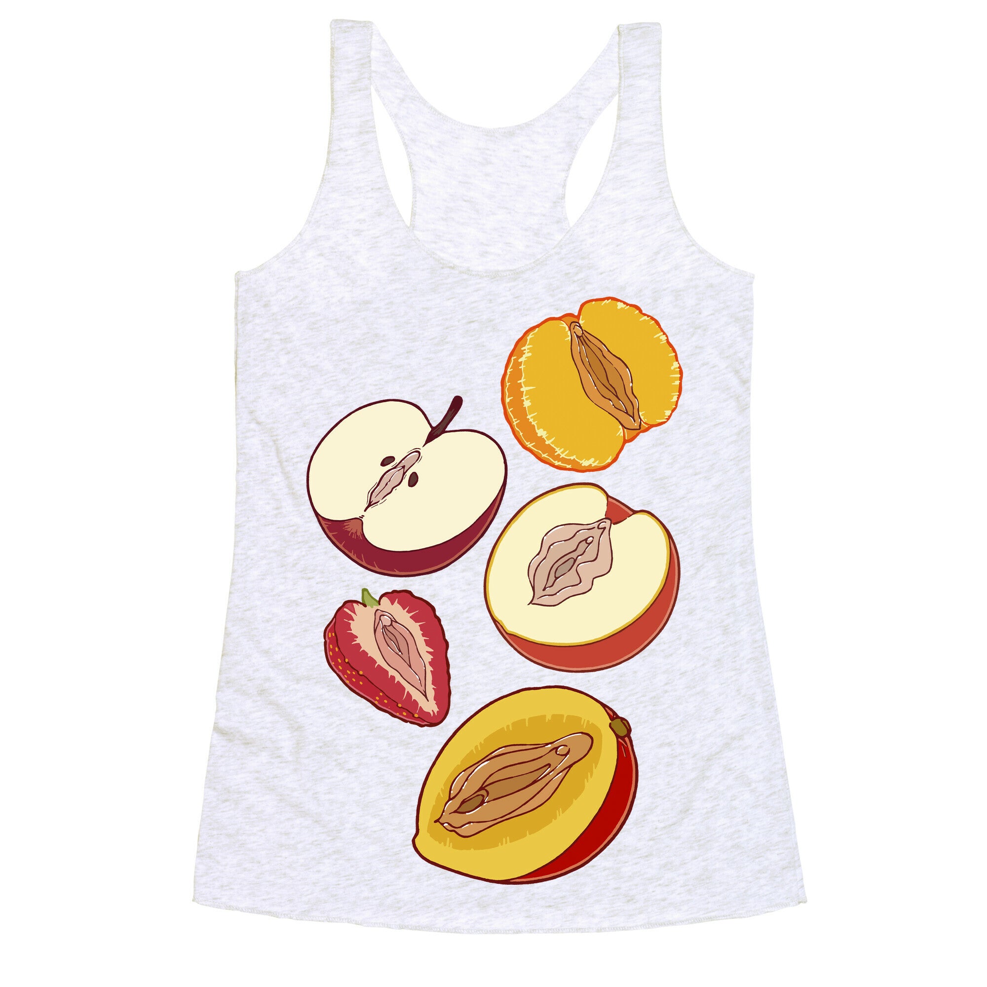 Fruity Vaginas Racerback Tank