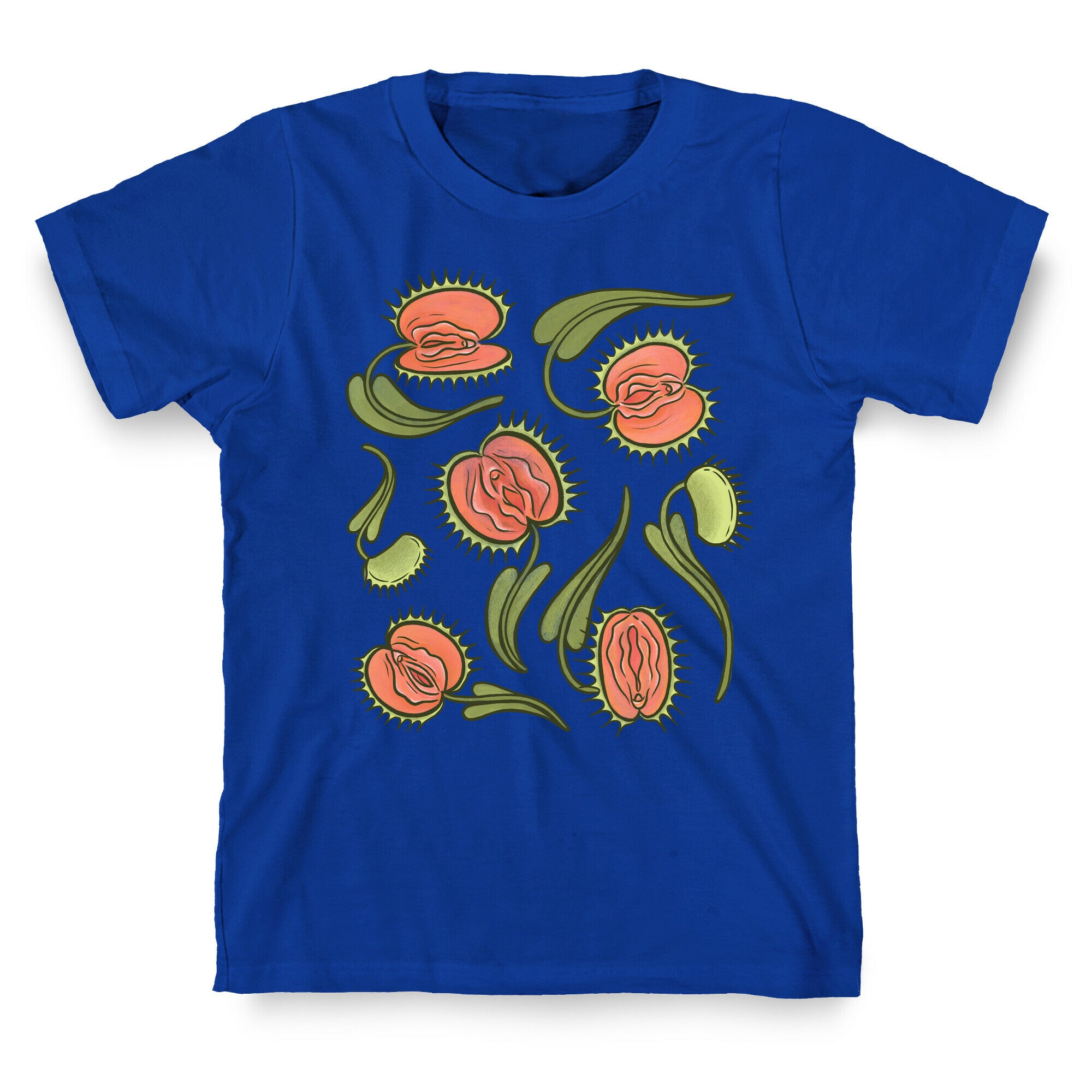 Venus Flytrap Vulvas T-Shirt | LookHUMAN